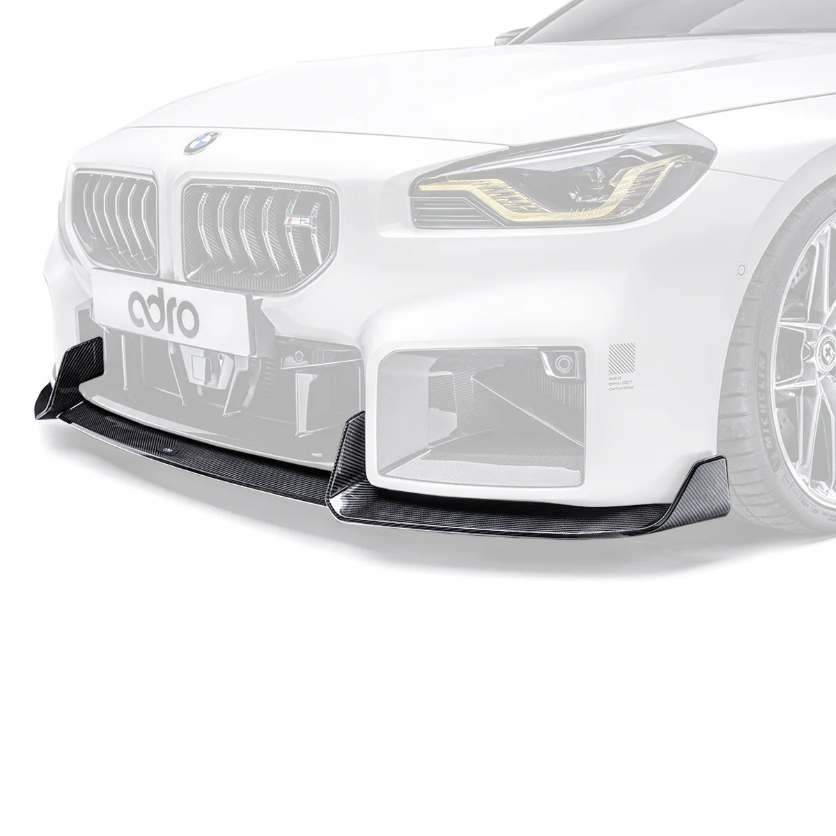 ADRO CARBON FRONT LIP BMW M2 G87 | SWISS HOMOLOGATED