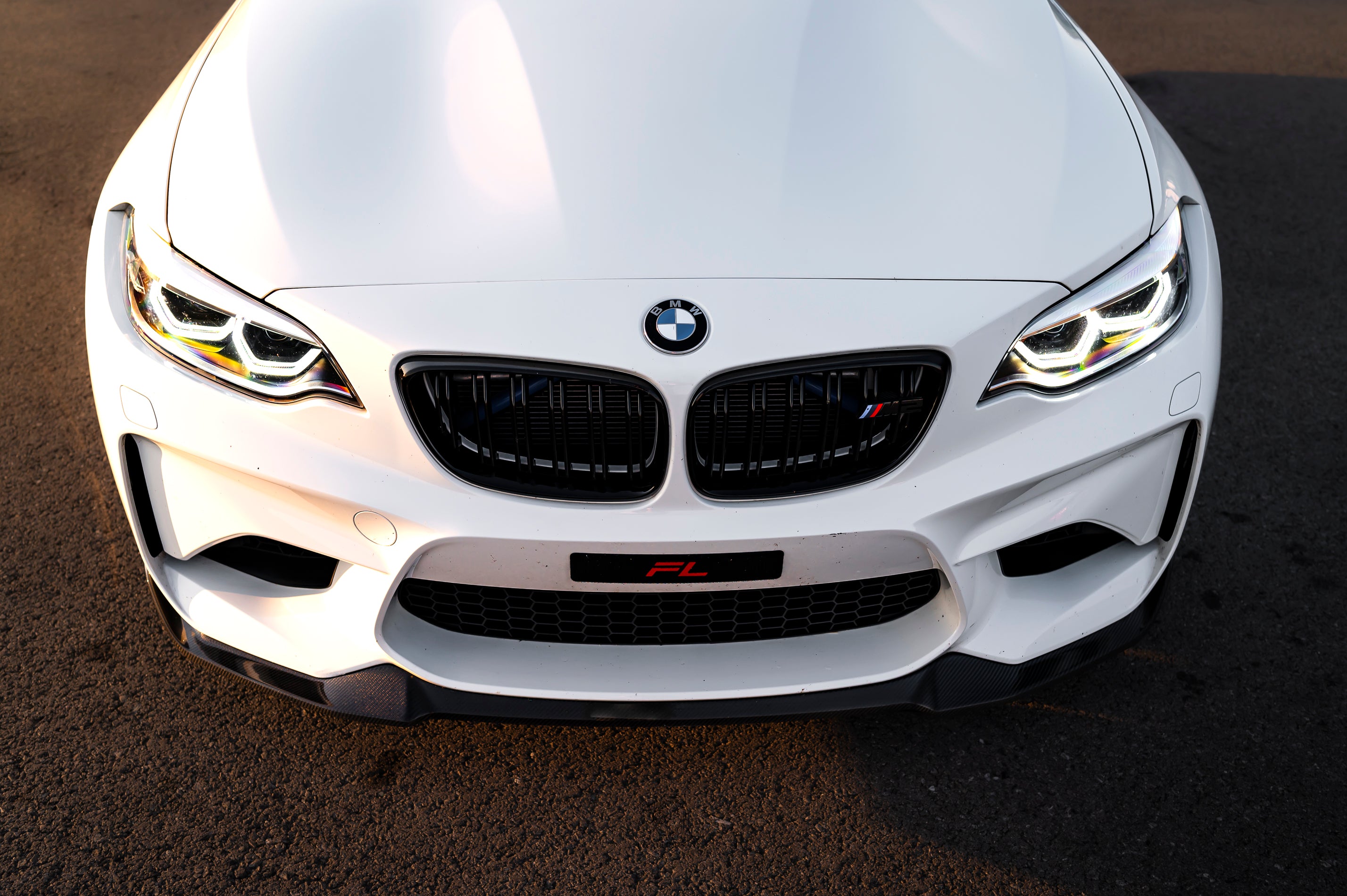 CT CARBON FRONT LIP BMW M2 F87 N55 - CS STYLE | SWISS HOMOLOGATED