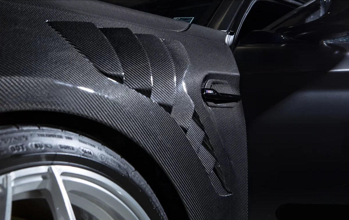 AM CARBON SIDES FENDERS BMW M2 F87 - ALPHA-N | SWISS HOMOLOGATED