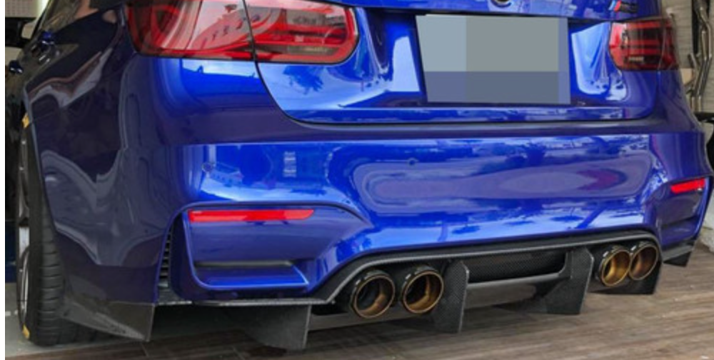 CT CARBON DIFFUSER BMW M3/M4 F8X - PS STYLE | SWISS HOMOLOGATED
