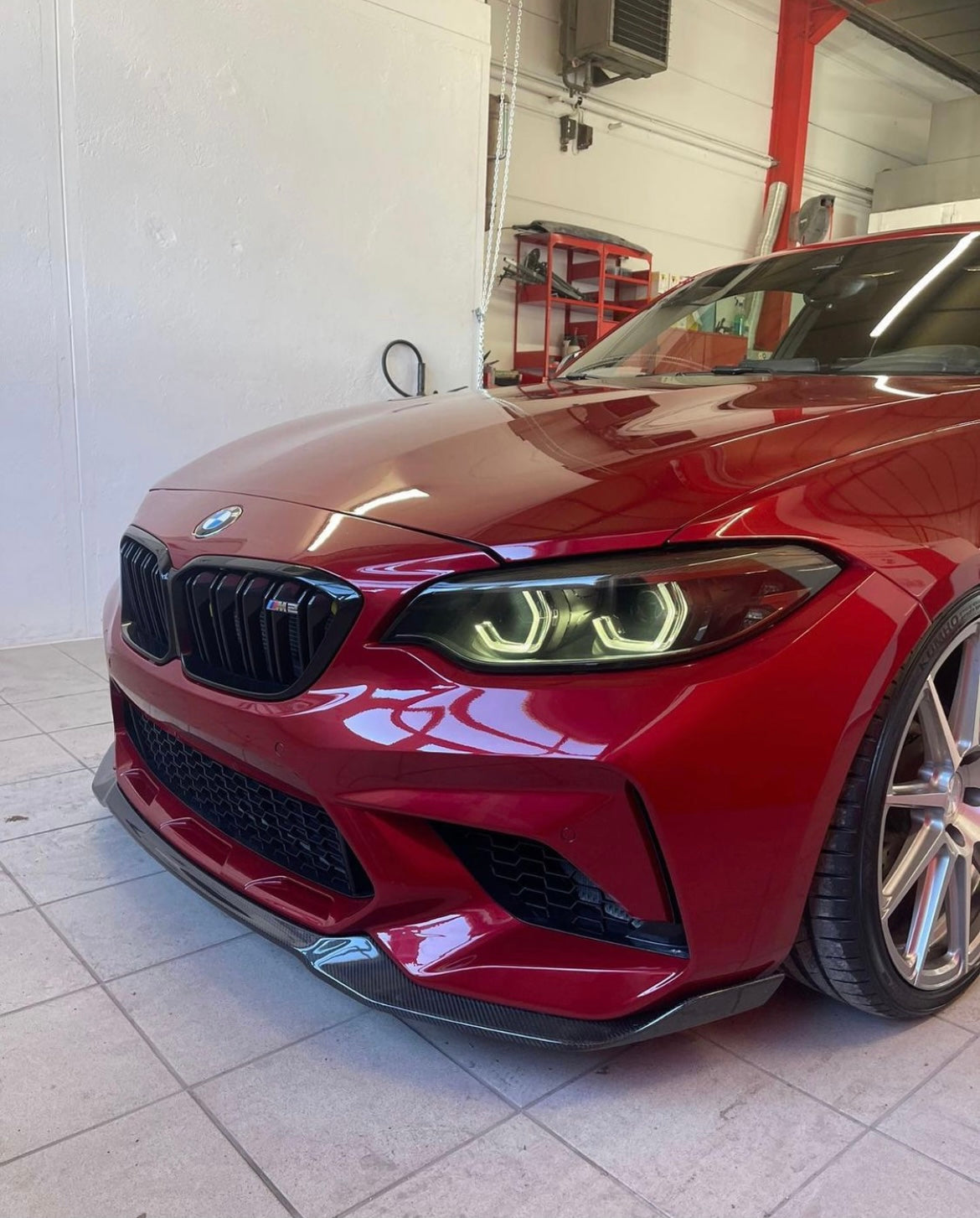 CT CARBON FRONT LIP BMW M2C F87 - CS STYLE | SWISS HOMOLOGATED