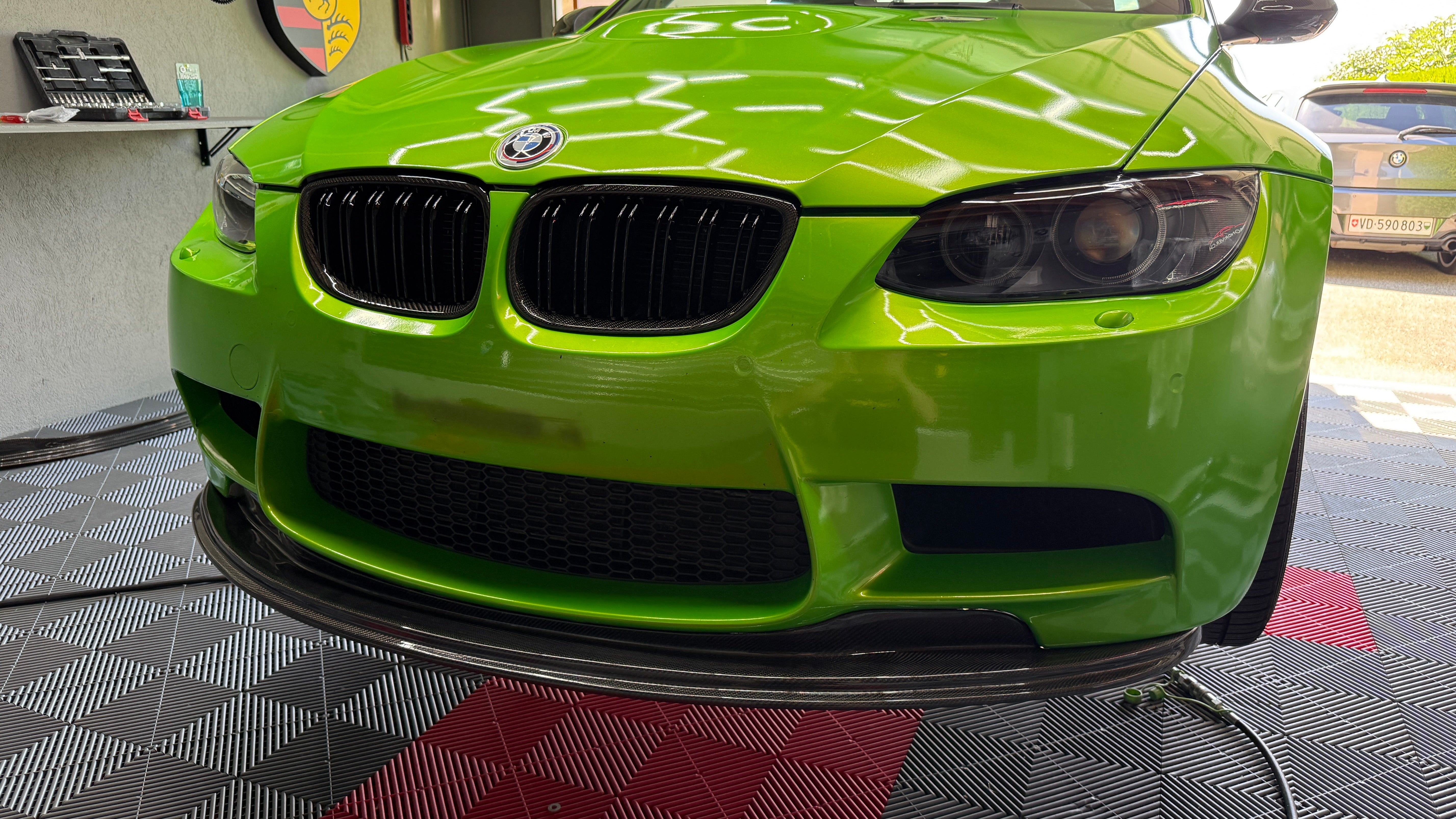 CT CARBON FRONT LIP BMW M3 E9X - GTS STYLE | SWISS HOMOLOGATED