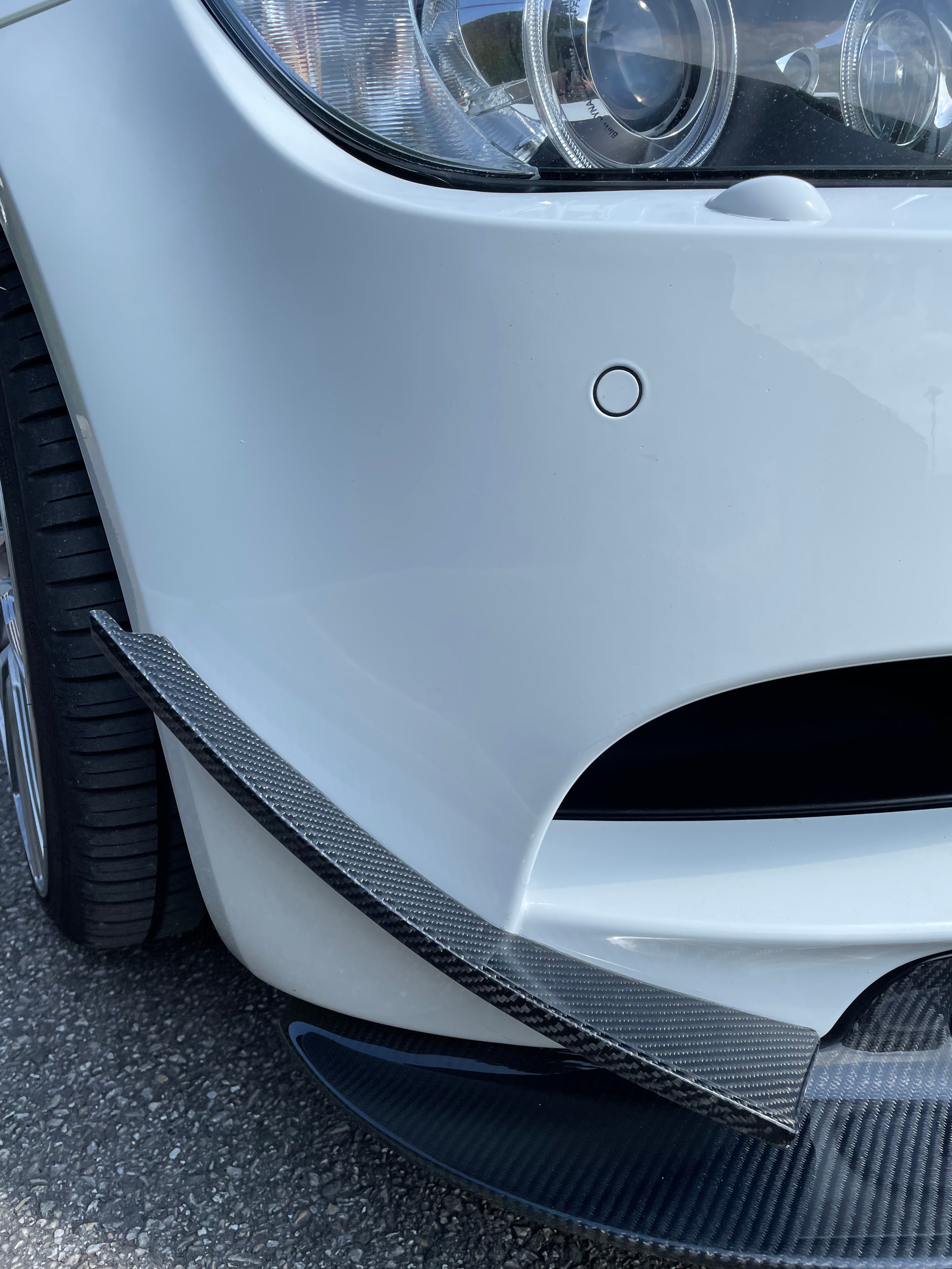 CARBON FACTORY FRONT BUMPER CANARDS BMW M3 E90/E92/E93 | SWISS HOMOLOGATED