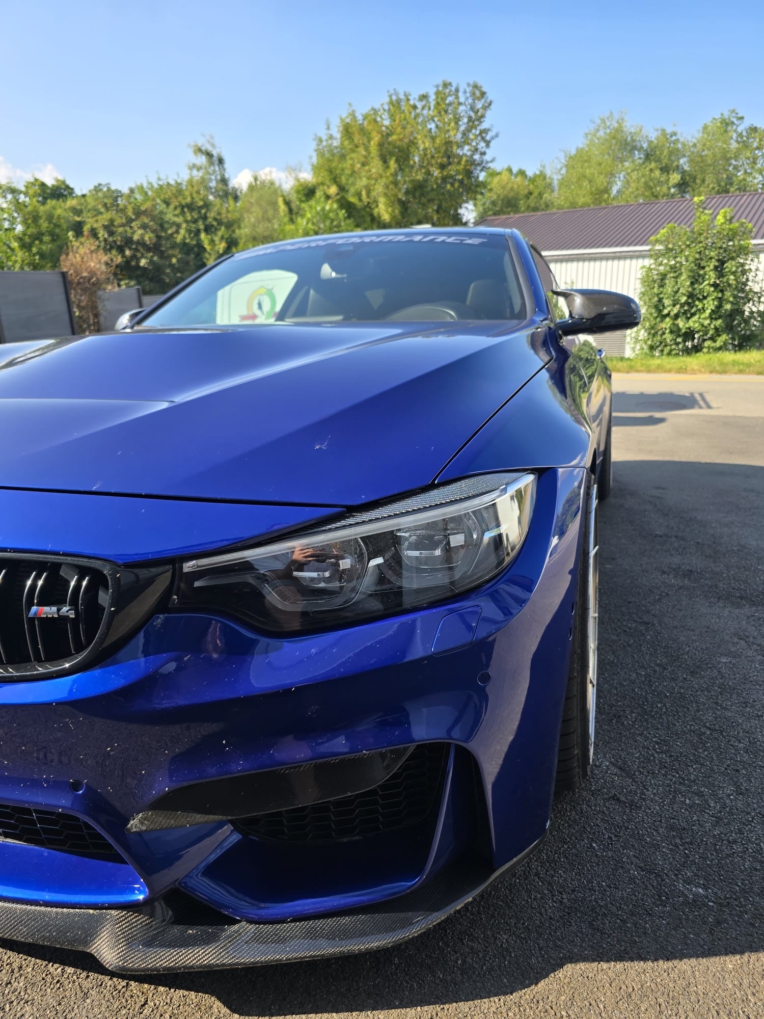 CT CARBON HEADLIGHT TRIMS BMW M3/M4 F8X | SWISS HOMOLOGATED