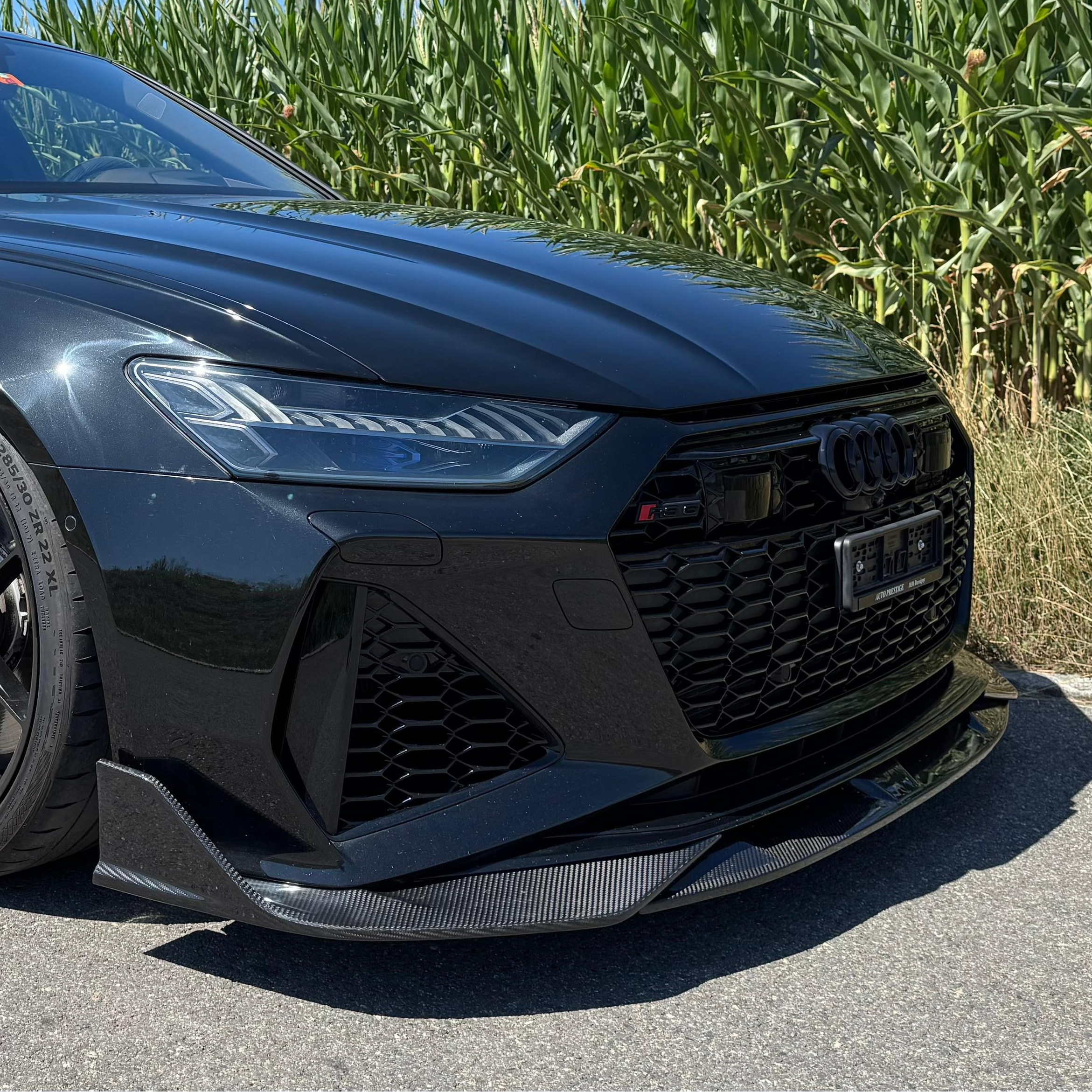 CT CARBON FRONT LIP AUDI RS6/RS7 C8 - CT DESIGN | SWISS HOMOLOGATED