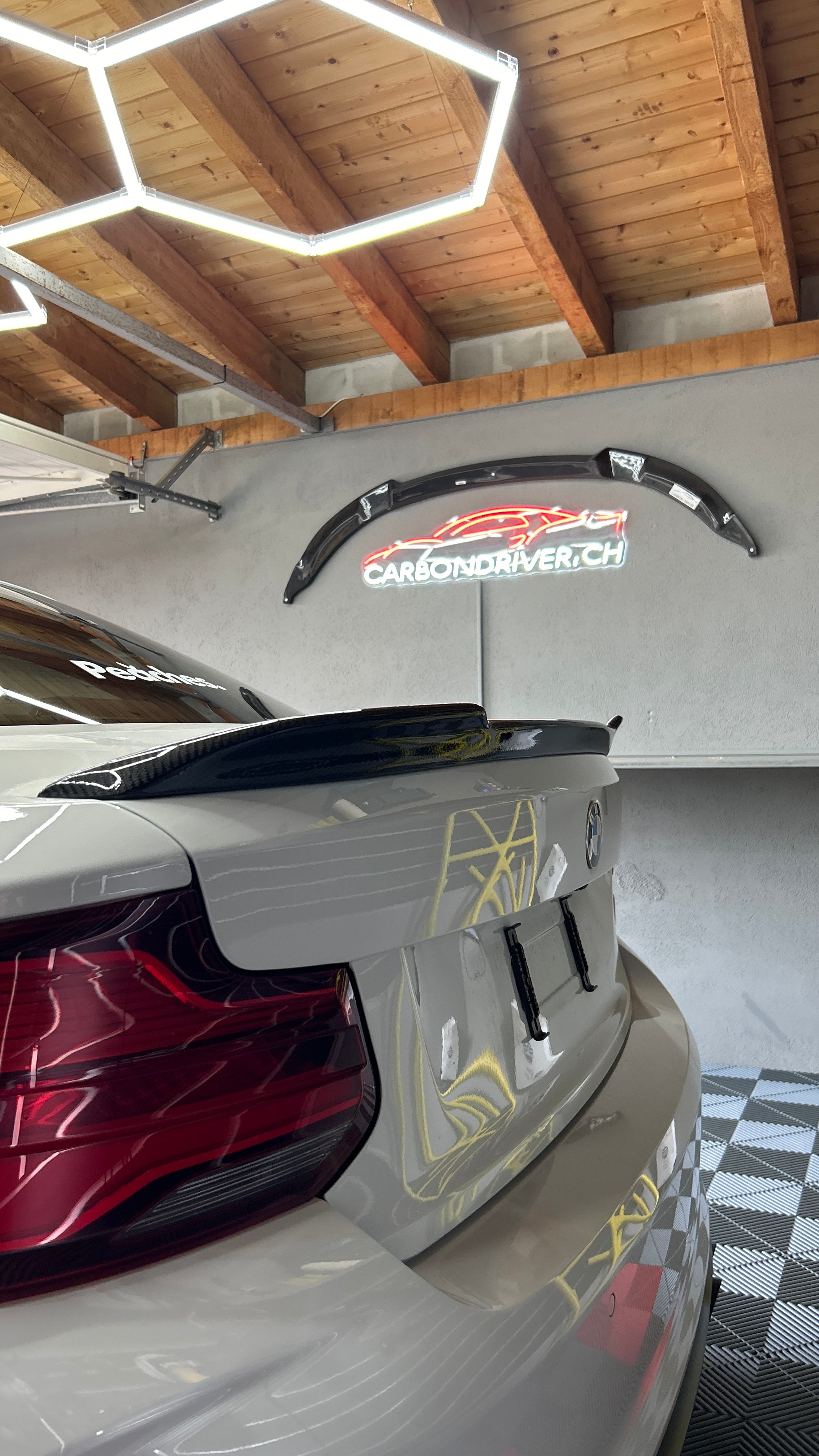 CT CARBON SPOILER BMW F22 F87 - CS STYLE | SWISS HOMOLOGATED