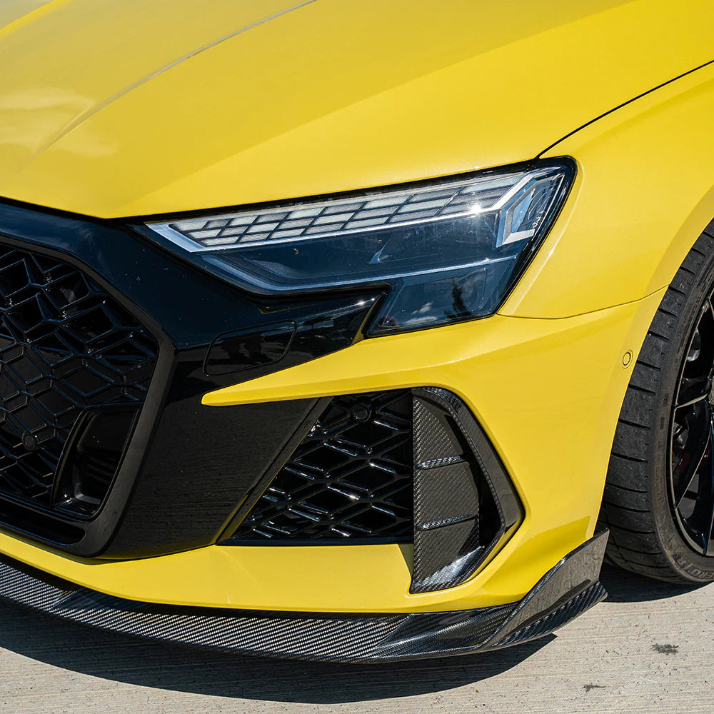 CT CARBON FRONT LIP AUDI RS3 25+ 8Y - CT DESIGN | SWISS HOMOLOGATED