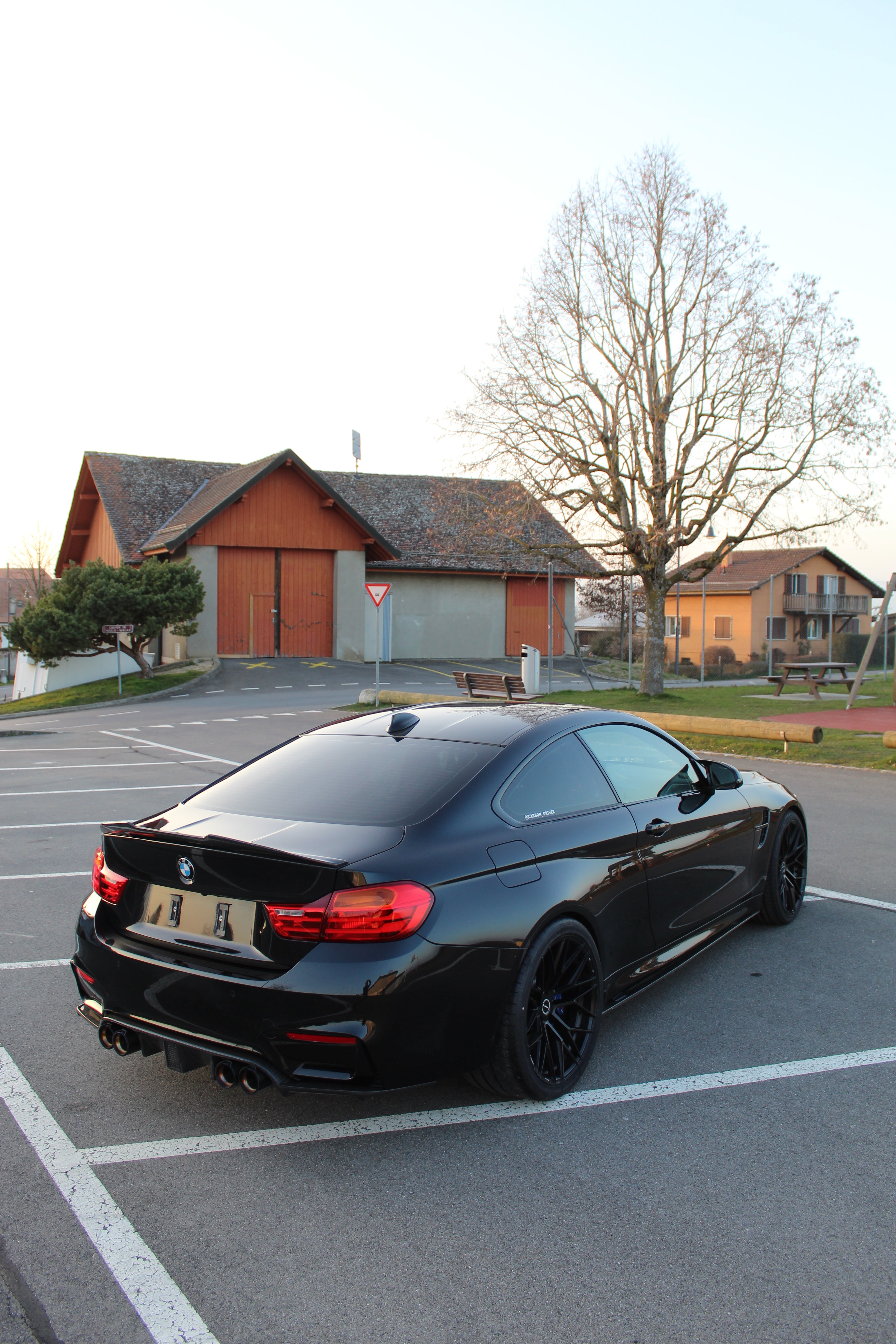 CT CARBON SPOILER BMW M4 F82 - PS STYLE | SWISS HOMOLOGATED