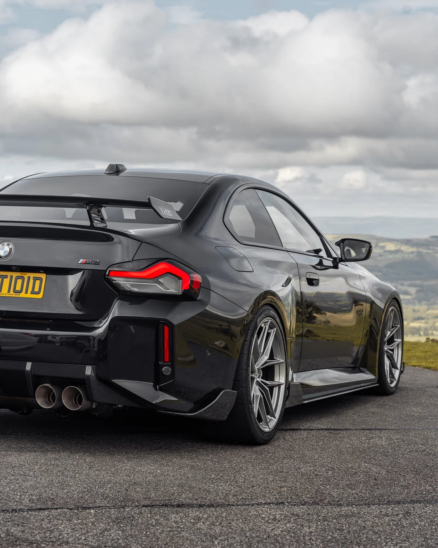 TRE CARBON REAR BUMPER WINGLETS BMW M2 G87 - TR87 STYLE | SWISS HOMOLOGATED