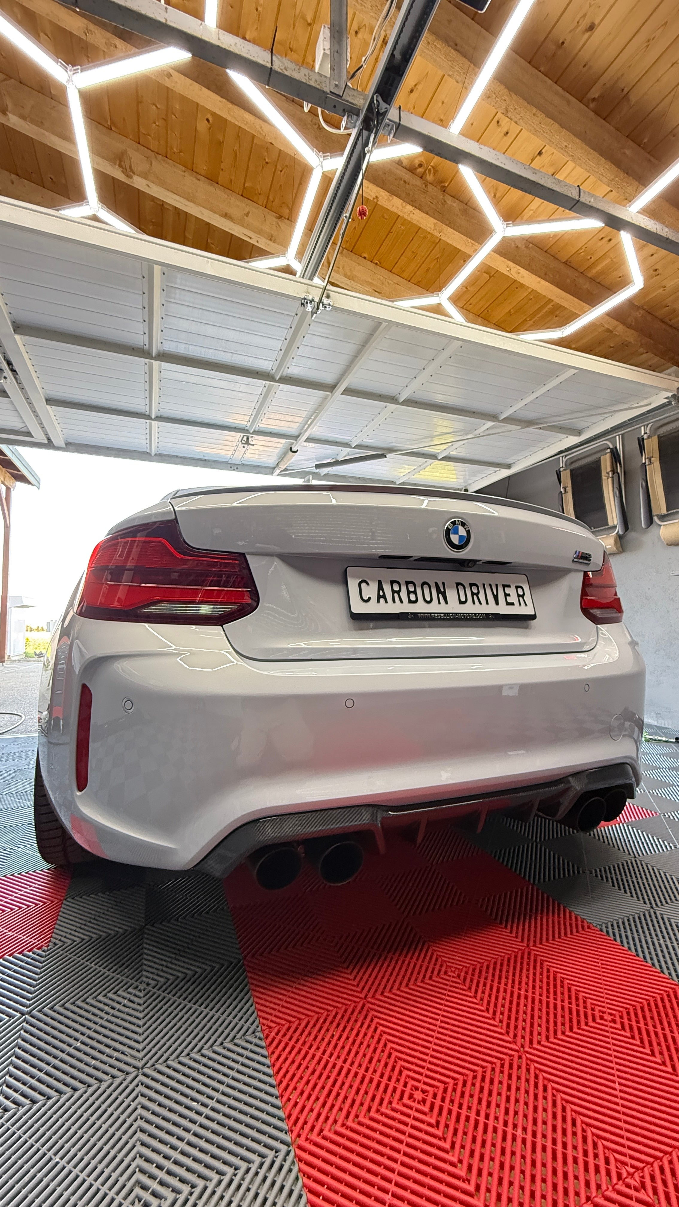 CT CARBON DIFFUSER BMW M2 F87 - MP STYLE | SWISS HOMOLOGATED