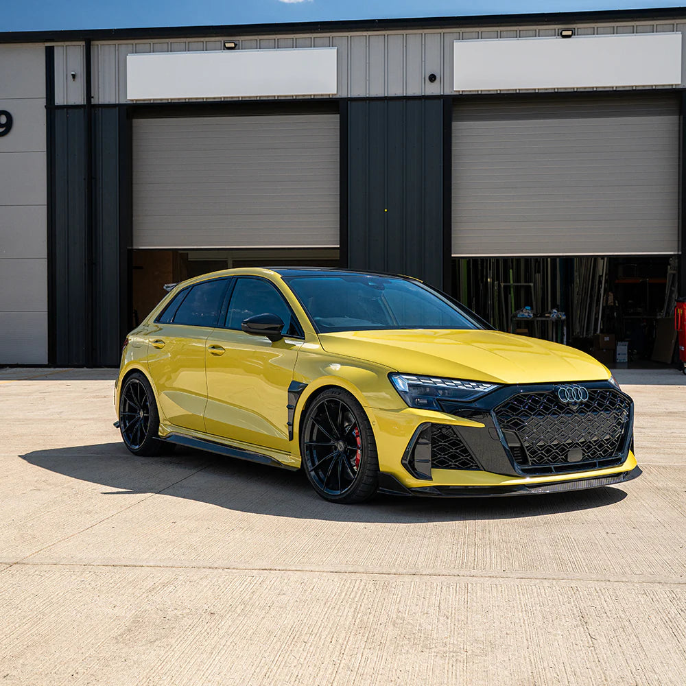 CT CARBON FRONT LIP AUDI RS3 25+ 8Y - CT DESIGN | SWISS HOMOLOGATED