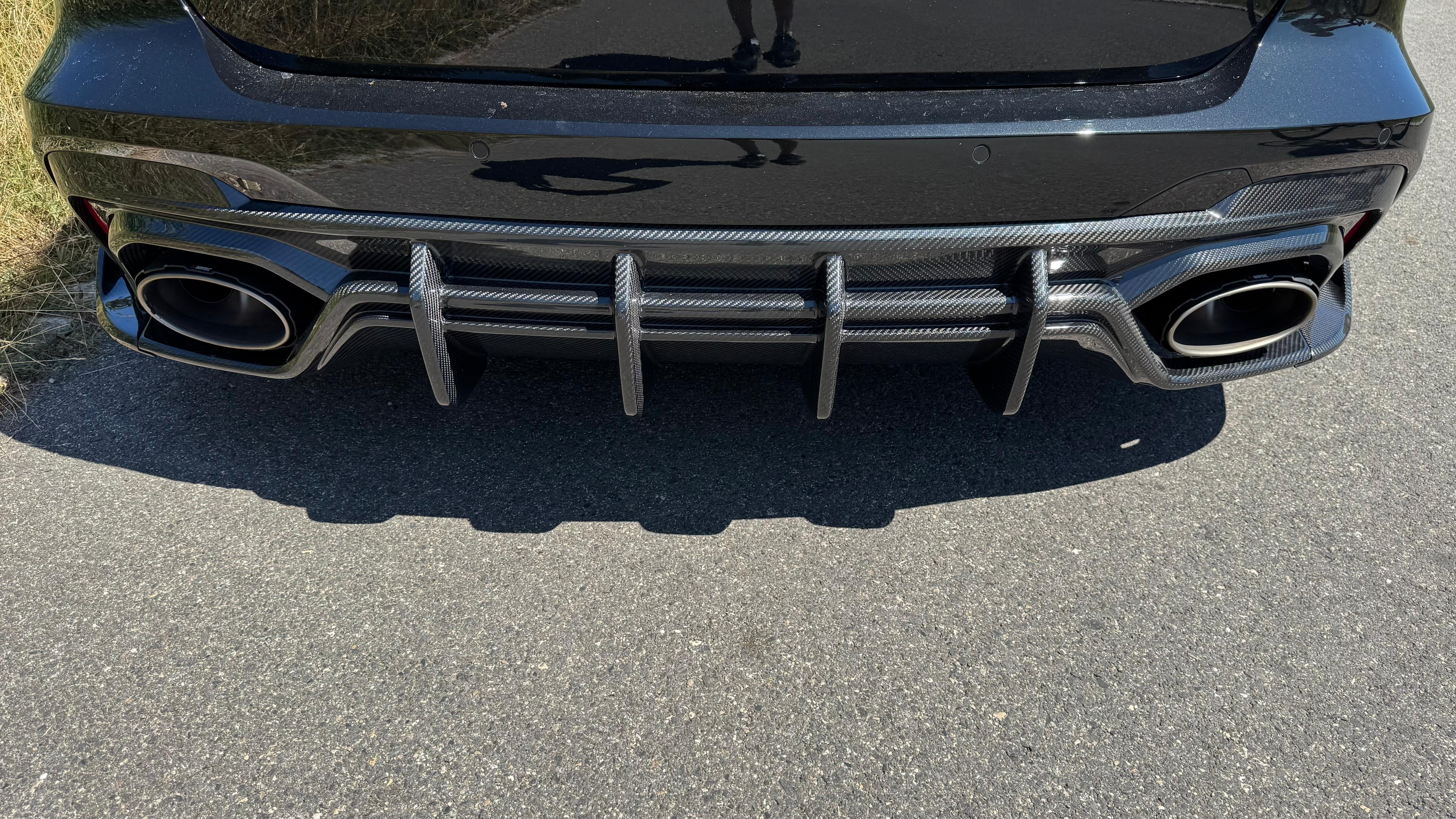 CT CARBON 3PCS DIFFUSER AUDI RS6 C8 - CT DESIGN | SWISS HOMOLOGATED