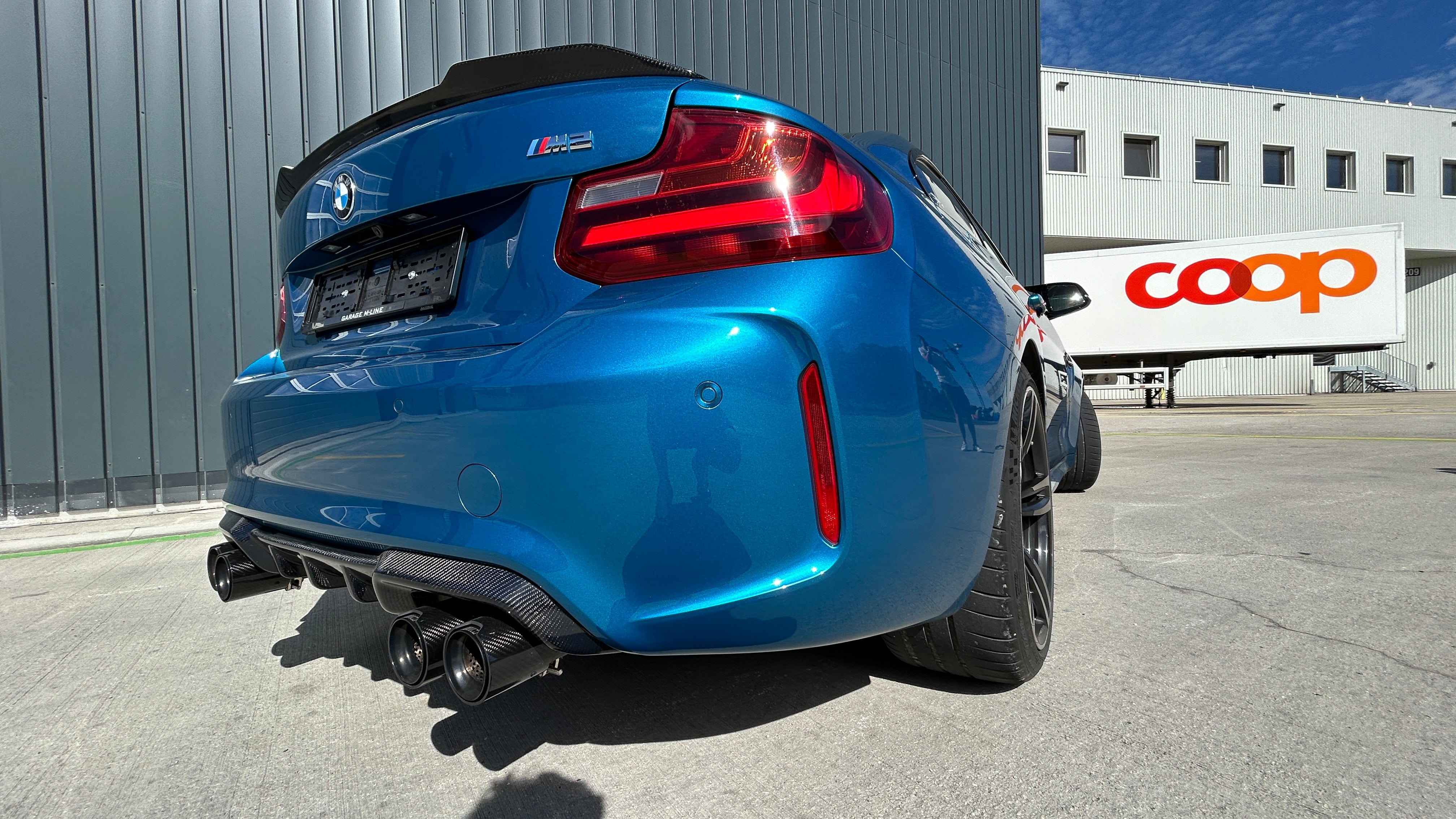 CT CARBON SPOILER BMW F22 F87 - CS STYLE | SWISS HOMOLOGATED
