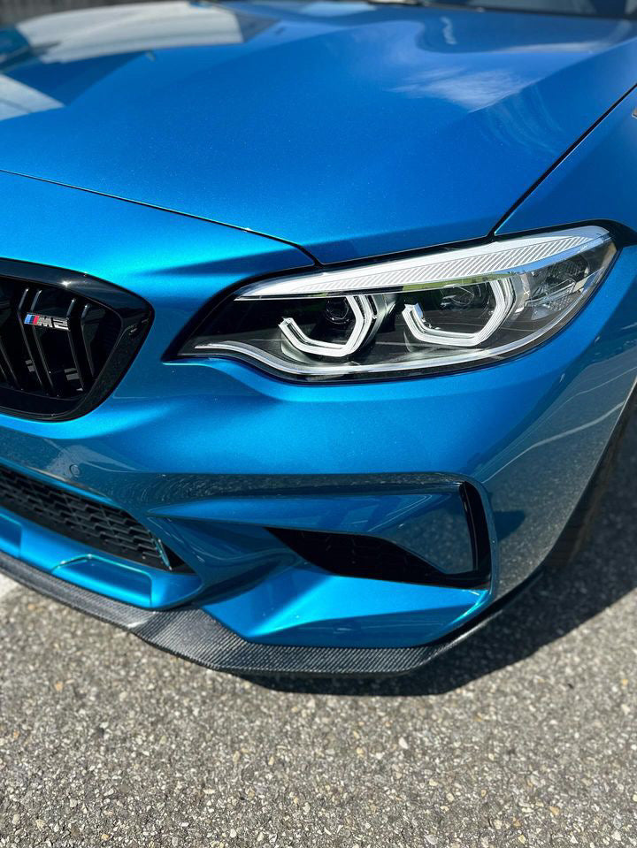 CT CARBON FRONT LIP BMW M2C F87 - CS STYLE | SWISS HOMOLOGATED