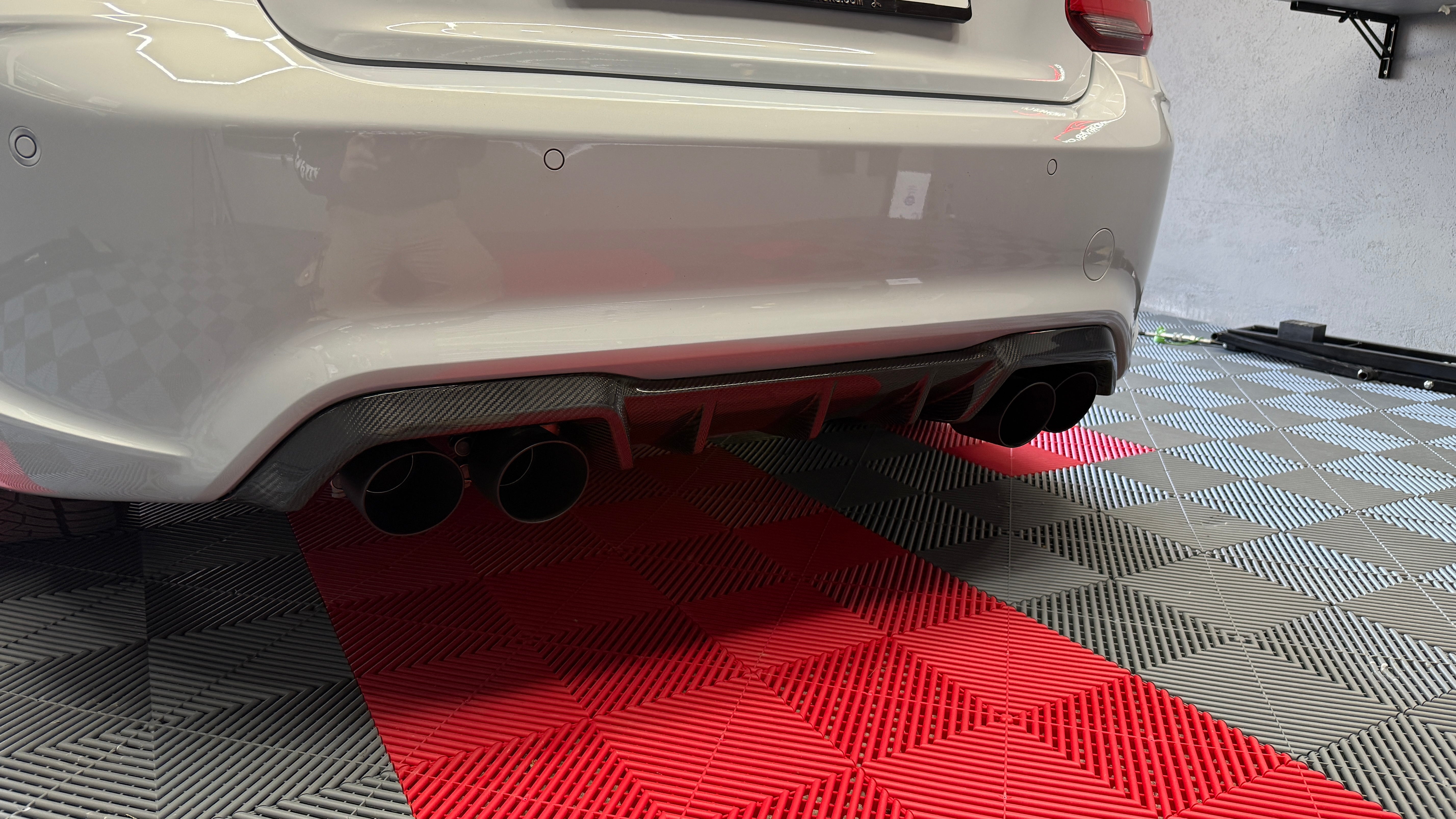 CT CARBON DIFFUSER BMW M2 F87 - MP STYLE | SWISS HOMOLOGATED