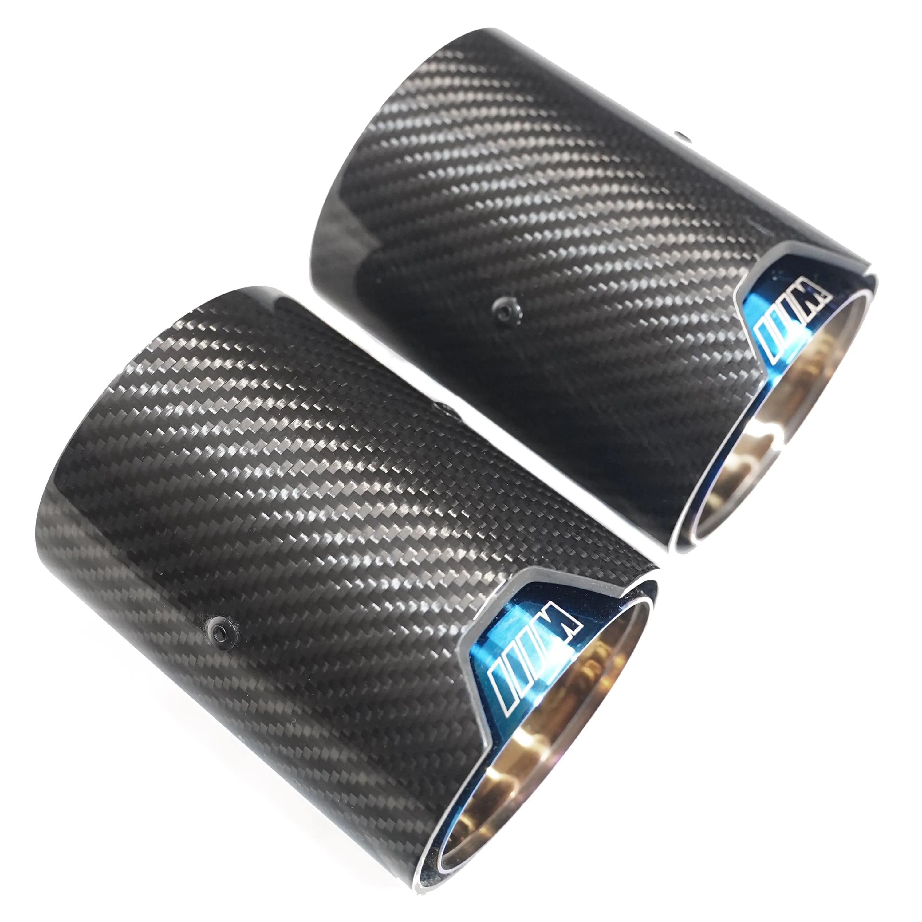 EXHAUST TIPS STAINLESS/CARBON 2PCS/SET FXX BURNT ENDS | SWISS HOMOLOGATED