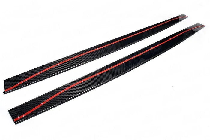 AUTOID ESSENTIALS CARBON SIDE SKIRTS BMW F87 | SWISS HOMOLOGATED