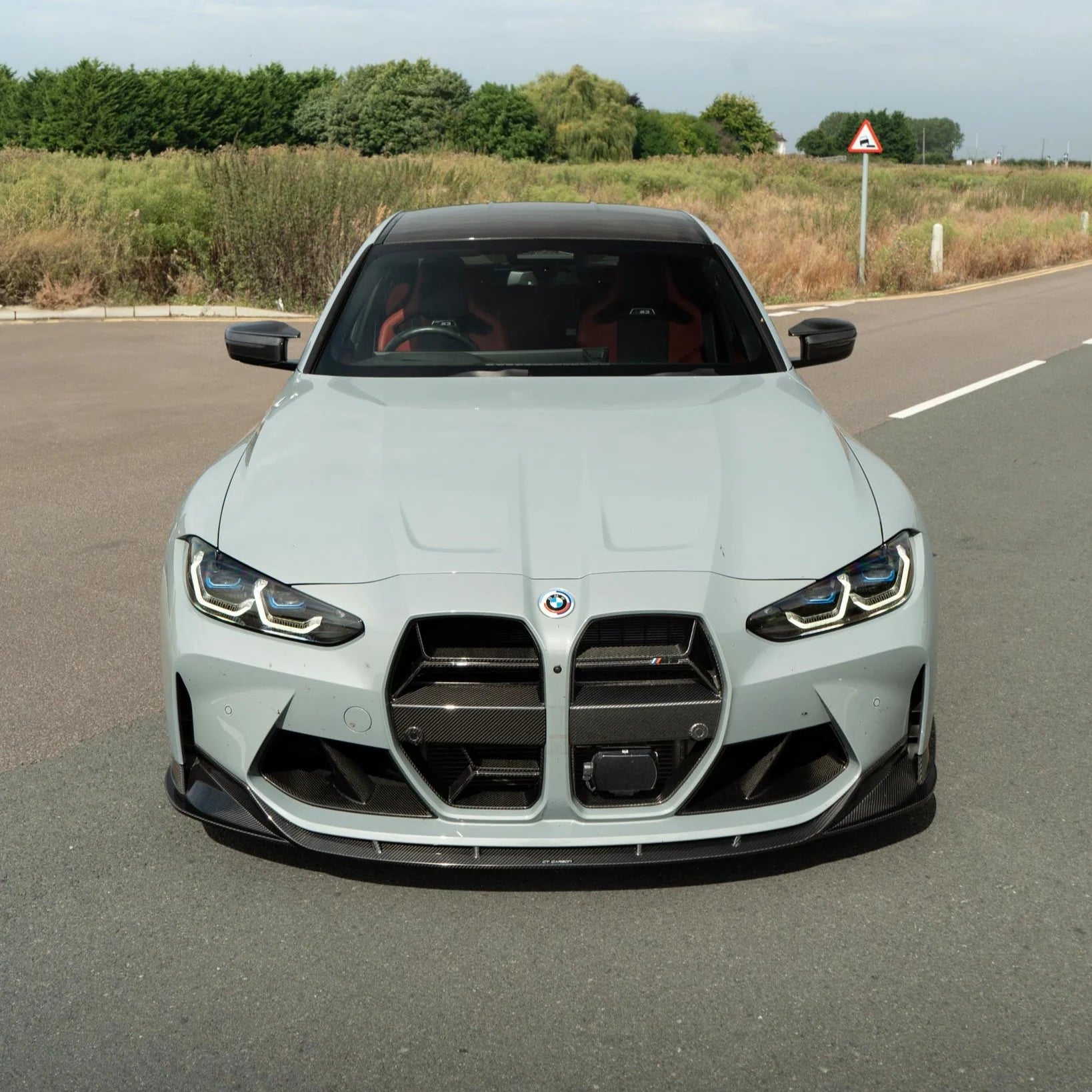 CT CARBON FRONT LIP BMW M3/M4 G8X - CT DESIGN V1 | SWISS HOMOLOGATED