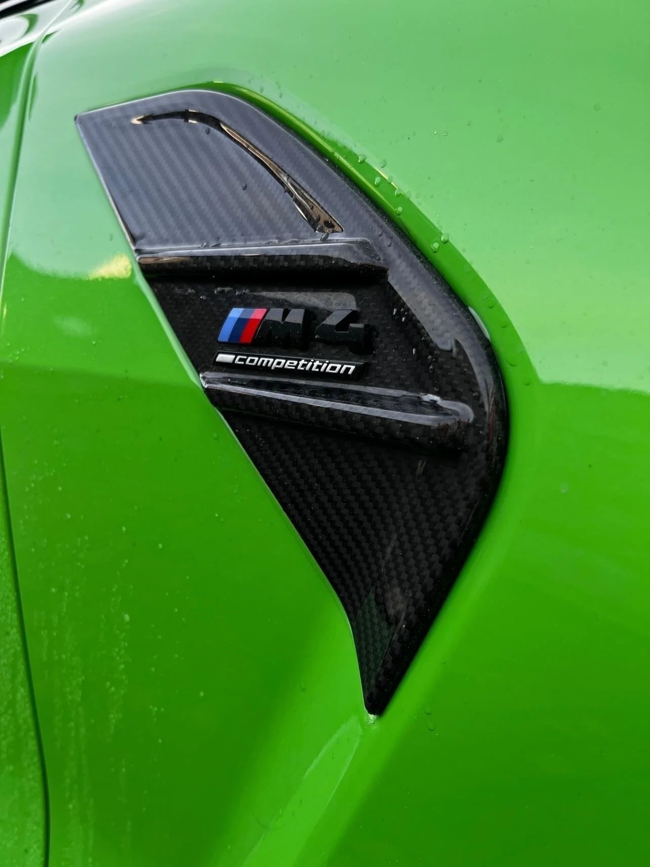 CT CARBON SIDE FENDER TRIM REPLACEMENT BMW M3/M4 G8X | SWISS HOMOLOGATED