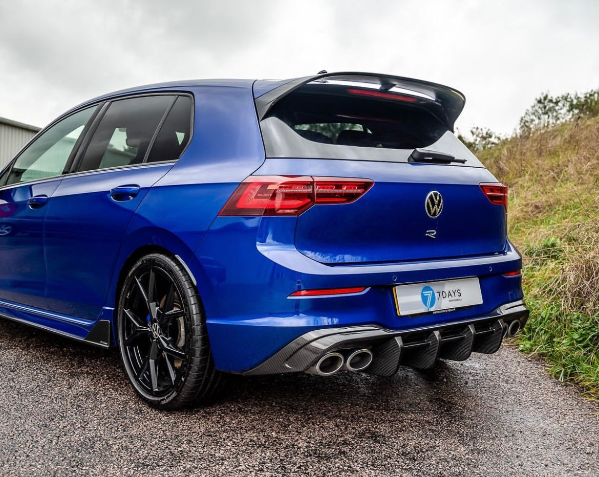 CT CARBON DIFFUSER VW GOLF MK8 R - CT DESIGN | SWISS HOMOLOGATED