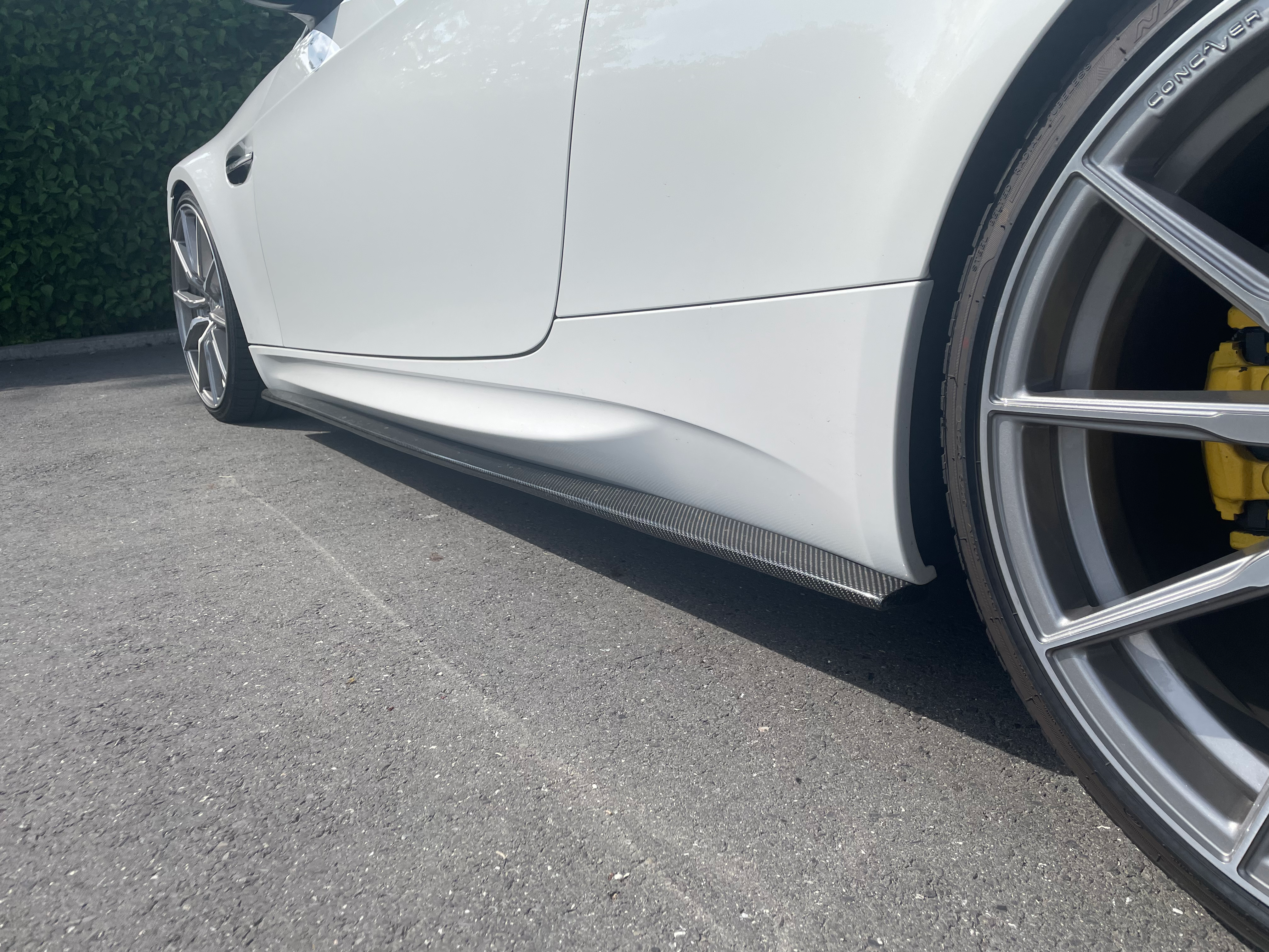 CT CARBON SIDE SKIRTS BMW M3 E92 - GTS STYLE | SWISS HOMOLOGATED