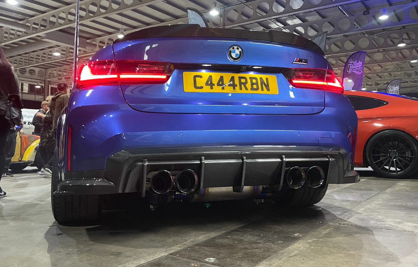 CT CARBON CARBON DIFFUSER BMW M3/M4 G8X - CT DESIGN | SWISS HOMOLOGATED