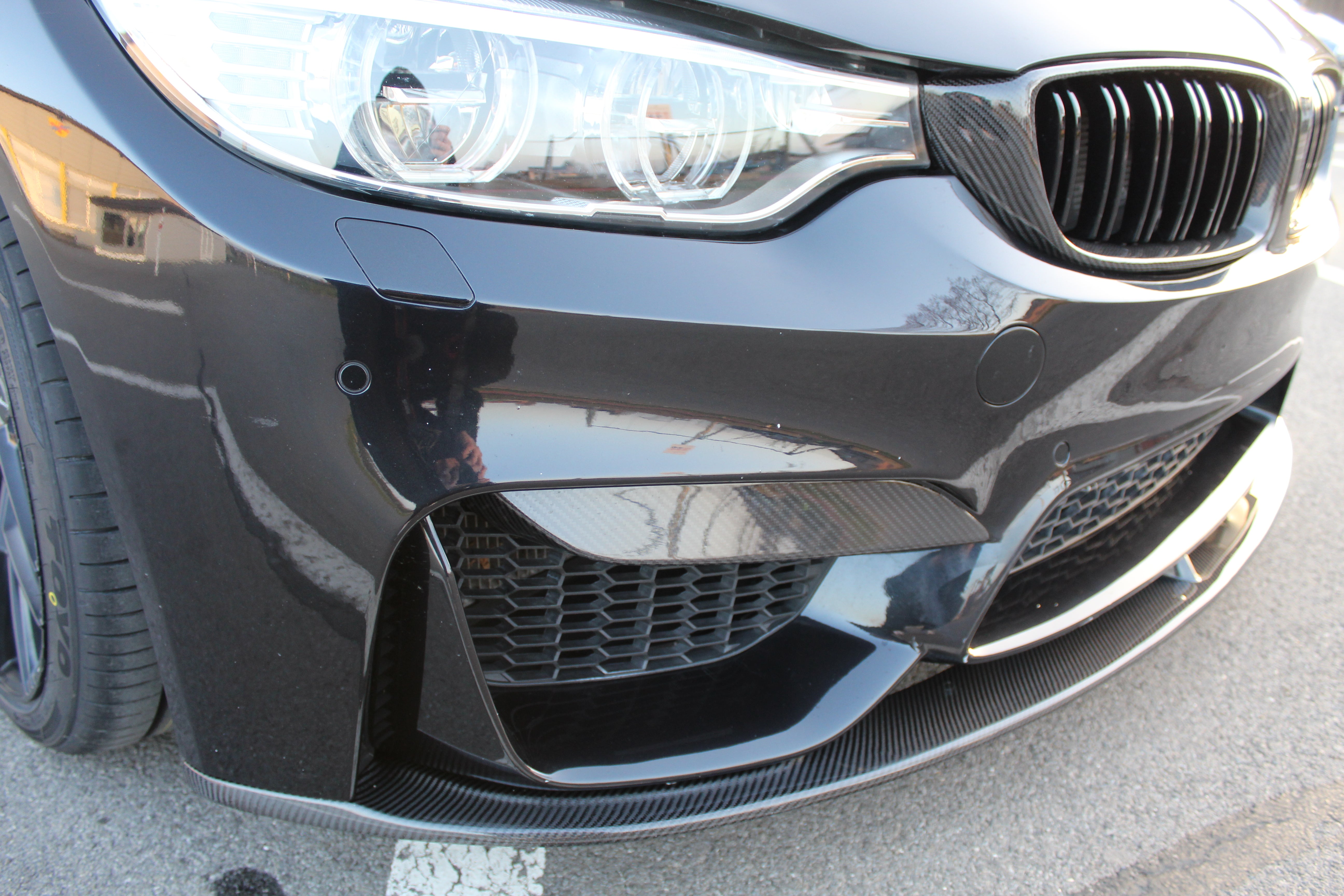 CT CARBON UPPER CANARDS BMW M3/M4 F8X | SWISS HOMOLOGATED