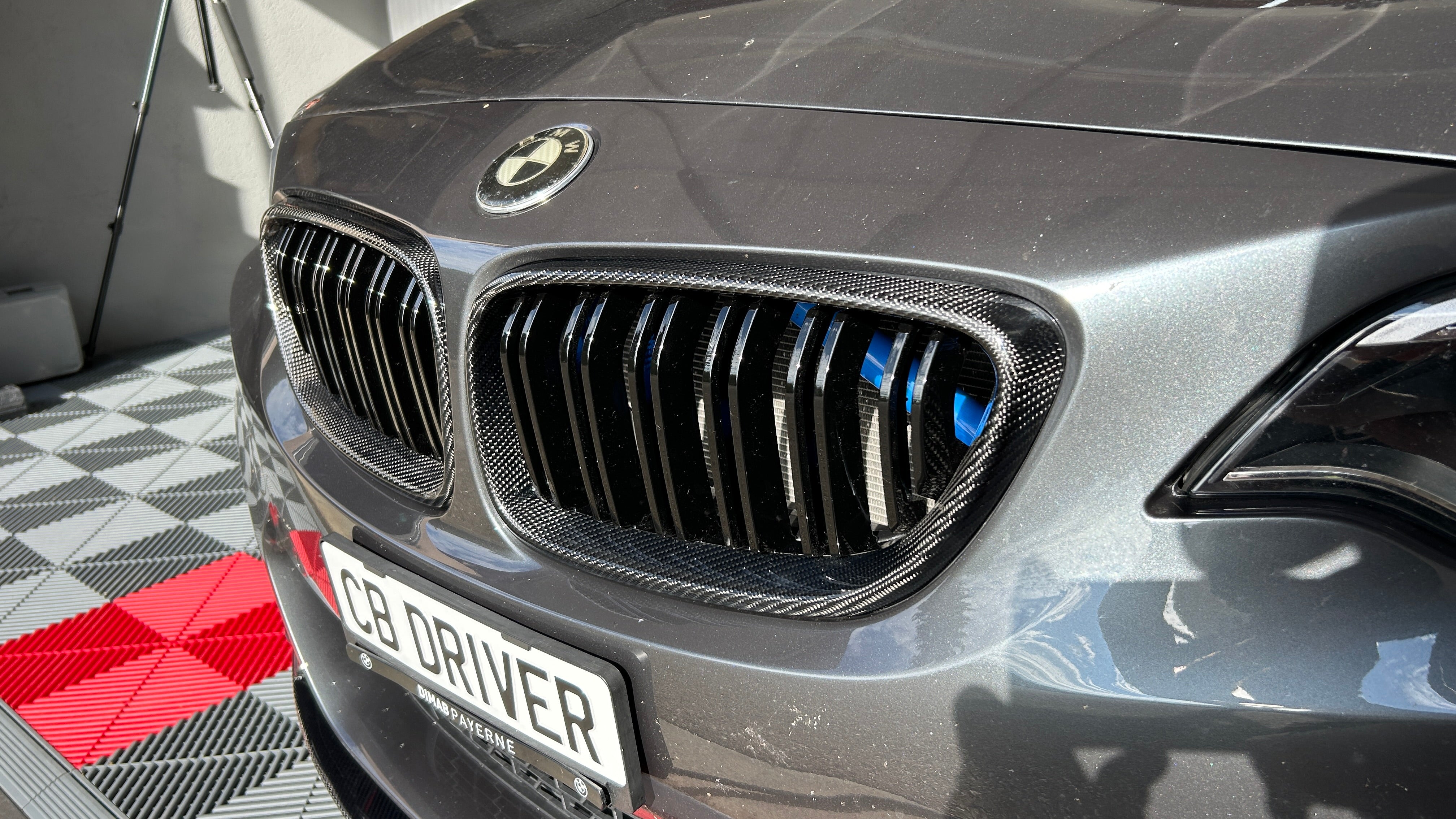 CT CARBON GRILLS BMW F22/F87 - MP STYLE | SWISS HOMOLOGATED