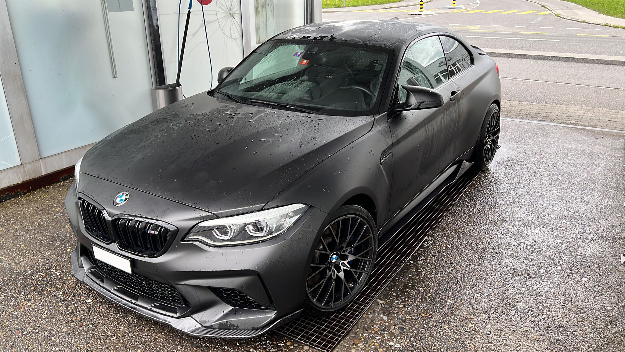 CT CARBON FRONT LIP BMW M2C F87 - CS STYLE | SWISS HOMOLOGATED