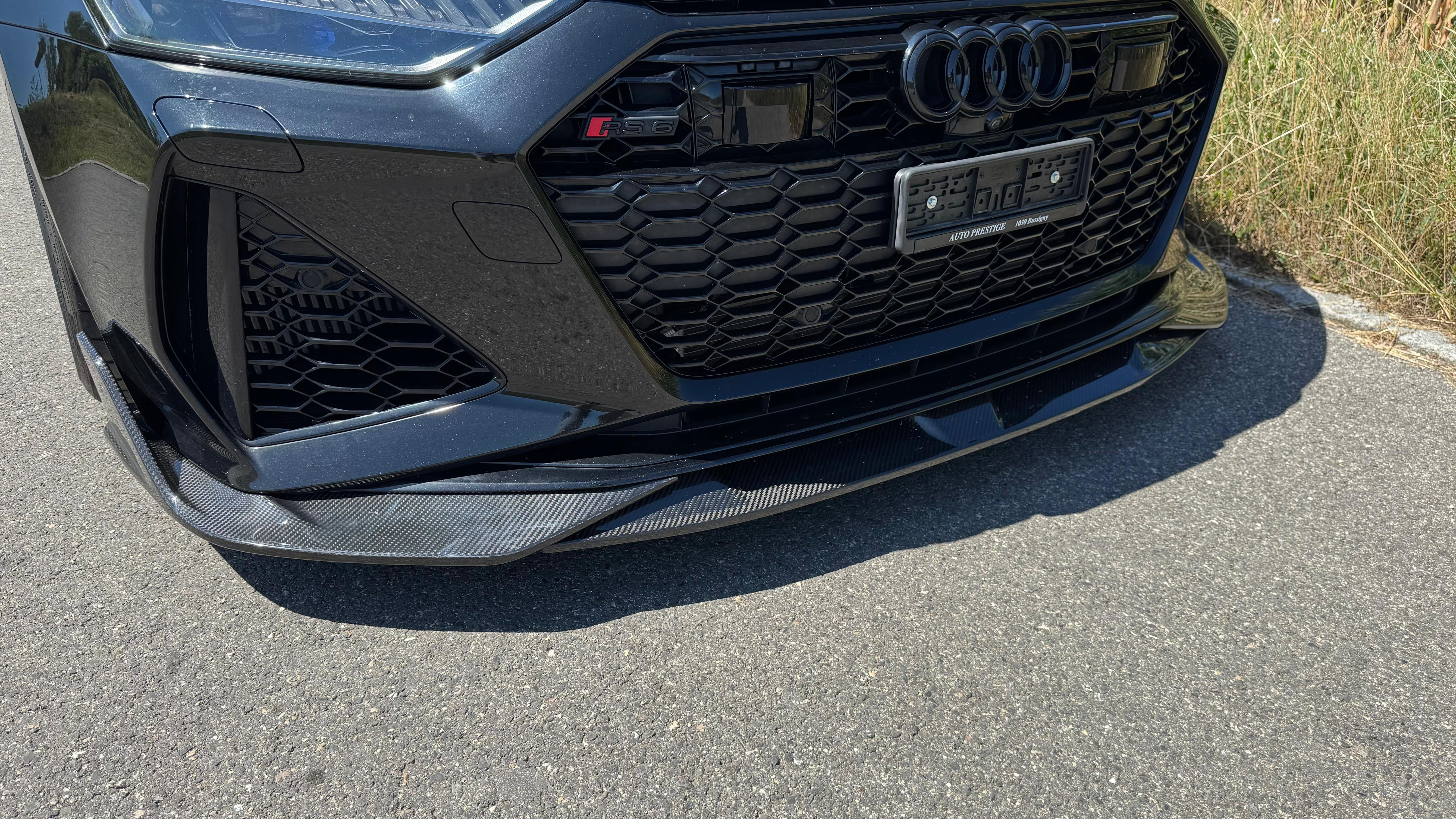 CT CARBON FRONT LIP AUDI RS6/RS7 C8 - CT DESIGN | SWISS HOMOLOGATED