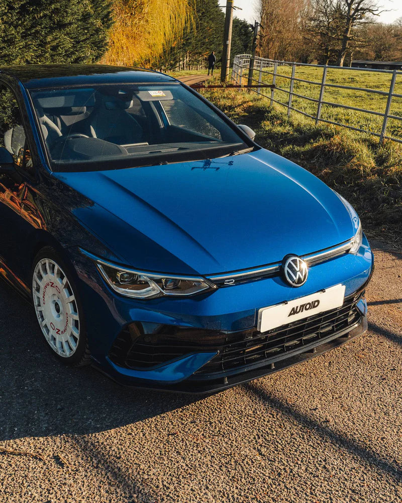 AUTOID CARBON FRONT LIP VW GOLF MK8 R - ESSENTIALS | PRE-HOMOLOGATION OFFER