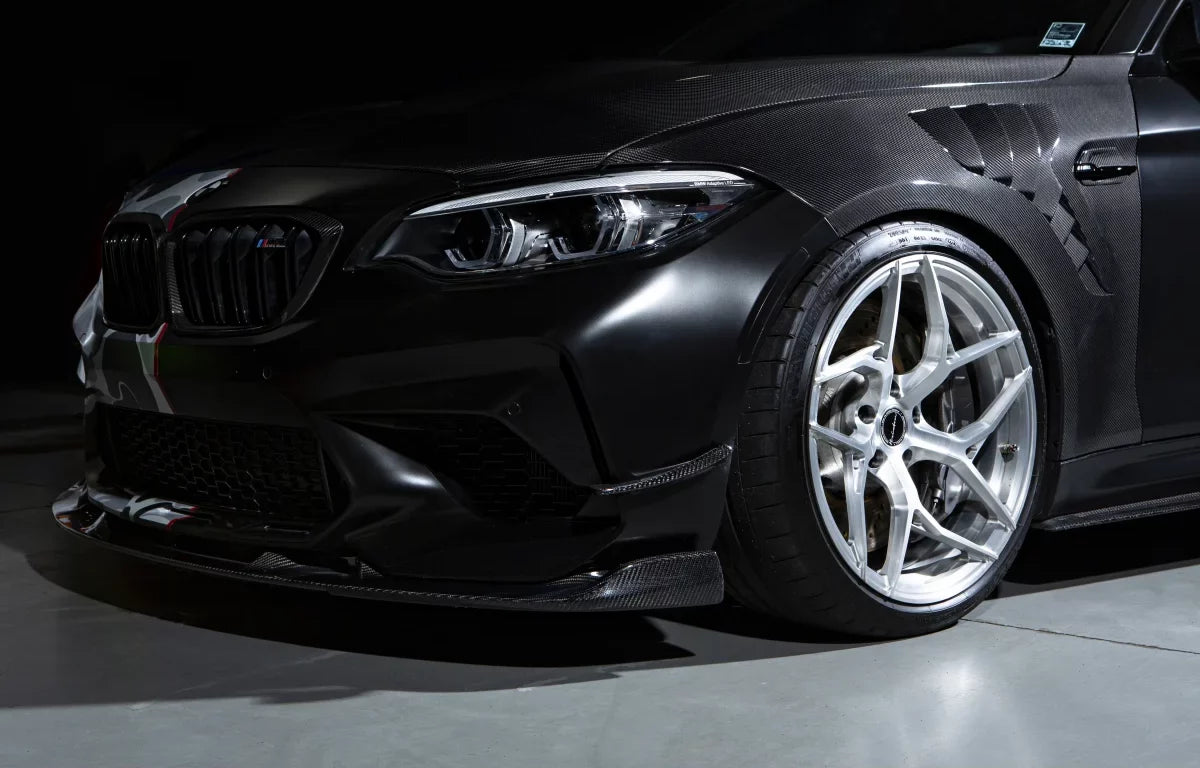 AM CARBON SIDES FENDERS BMW M2 F87 - ALPHA-N | SWISS HOMOLOGATED