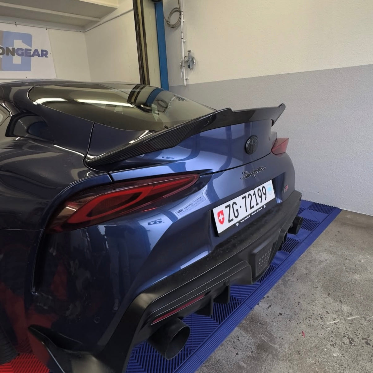 AUTOID PRE-PREG CARBON SPOILER TOYOTA SUPRA MK5 - TRE | SWISS HOMOLOGATED