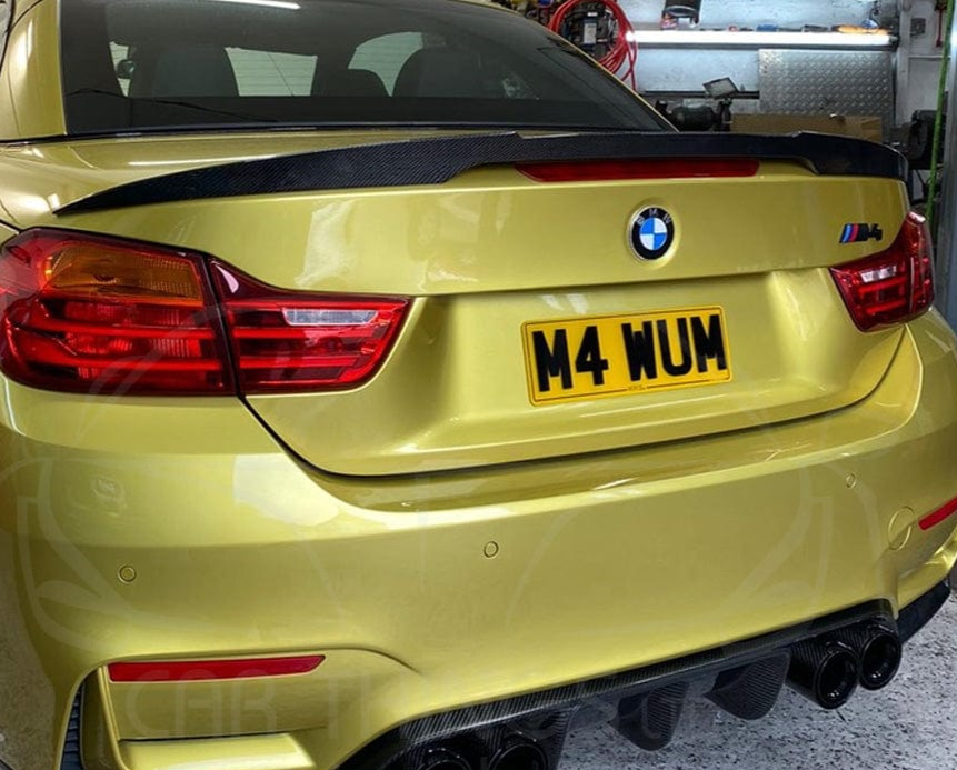 CT CARBON SPOILER BMW F83 F33 - V STYLE - SWISS HOMOLOGATED