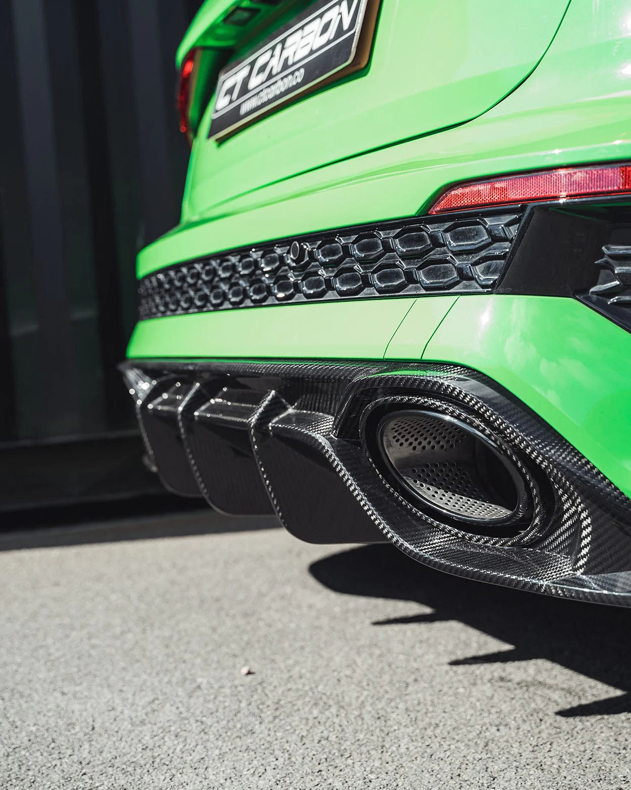 CT CARBON DIFFUSER AUDI RS3 8Y 22-24 SPORTBACK - CT DESIGN | SWISS HOMOLOGATED