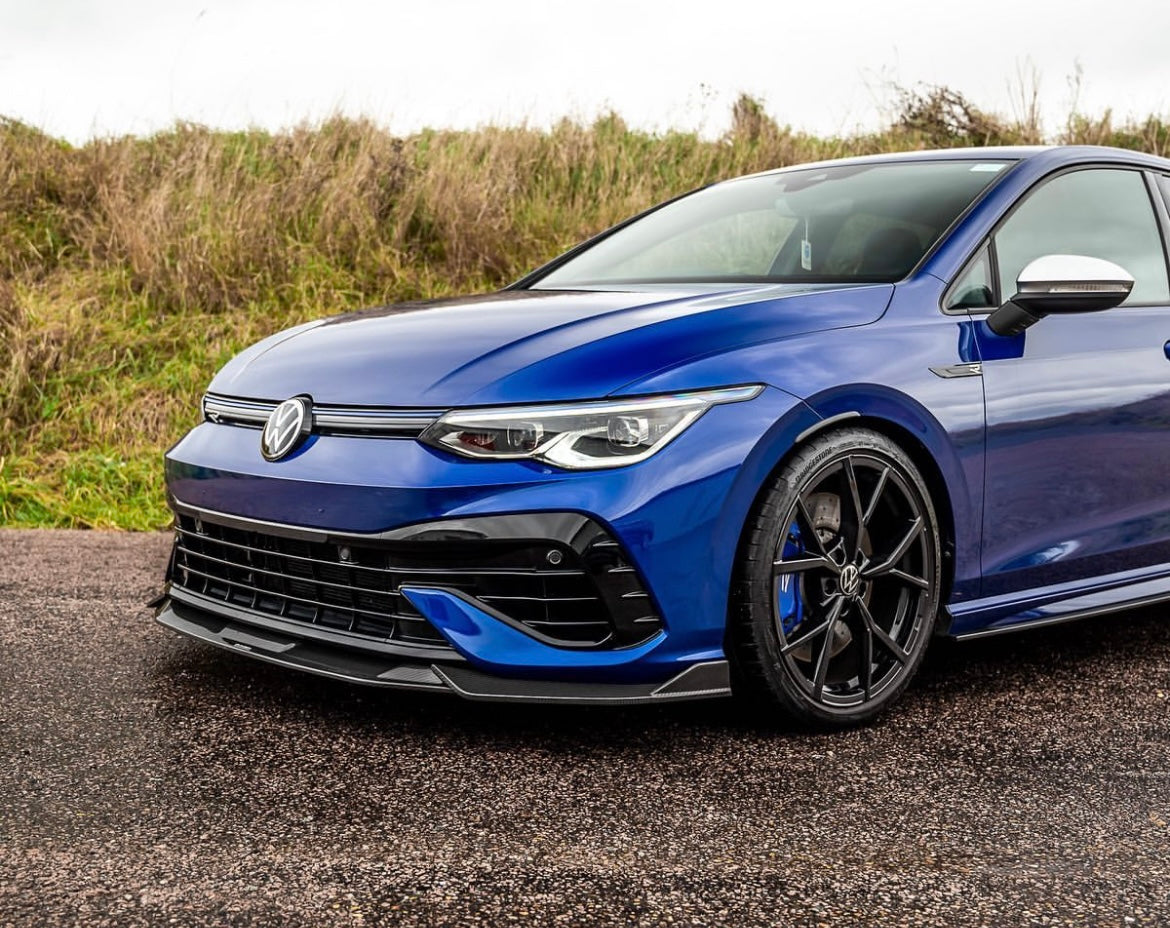 CT CARBON FRONT LIP VW GOLF MK8 R - CT DESIGN | SWISS HOMOLOGATED