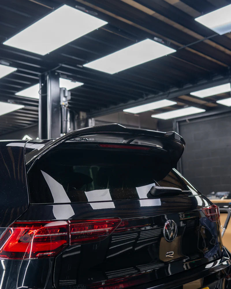 CT CARBON SPOILER VW GOLF MK8 CLUBSPORT - CS STYLE | SWISS HOMOLOGATED