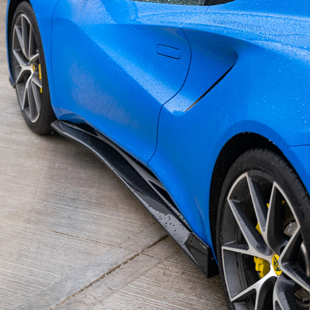 CT CARBON SIDE SKIRTS LOTUS EMIRA - CT DESIGN | SWISS HOMOLOGATED