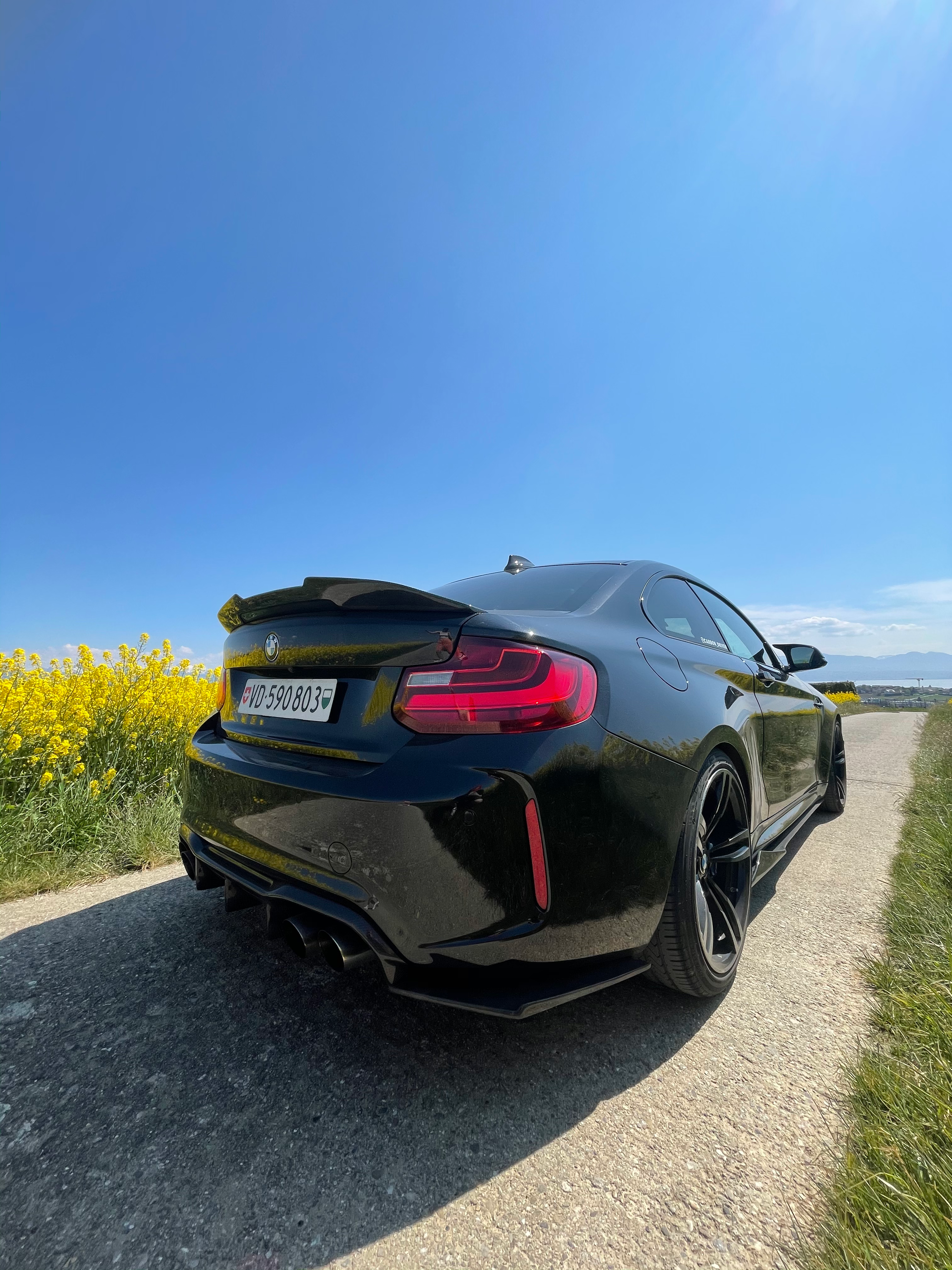 CT CARBON SPOILER BMW M2 F87 - PS STYLE | SWISS HOMOLOGATED