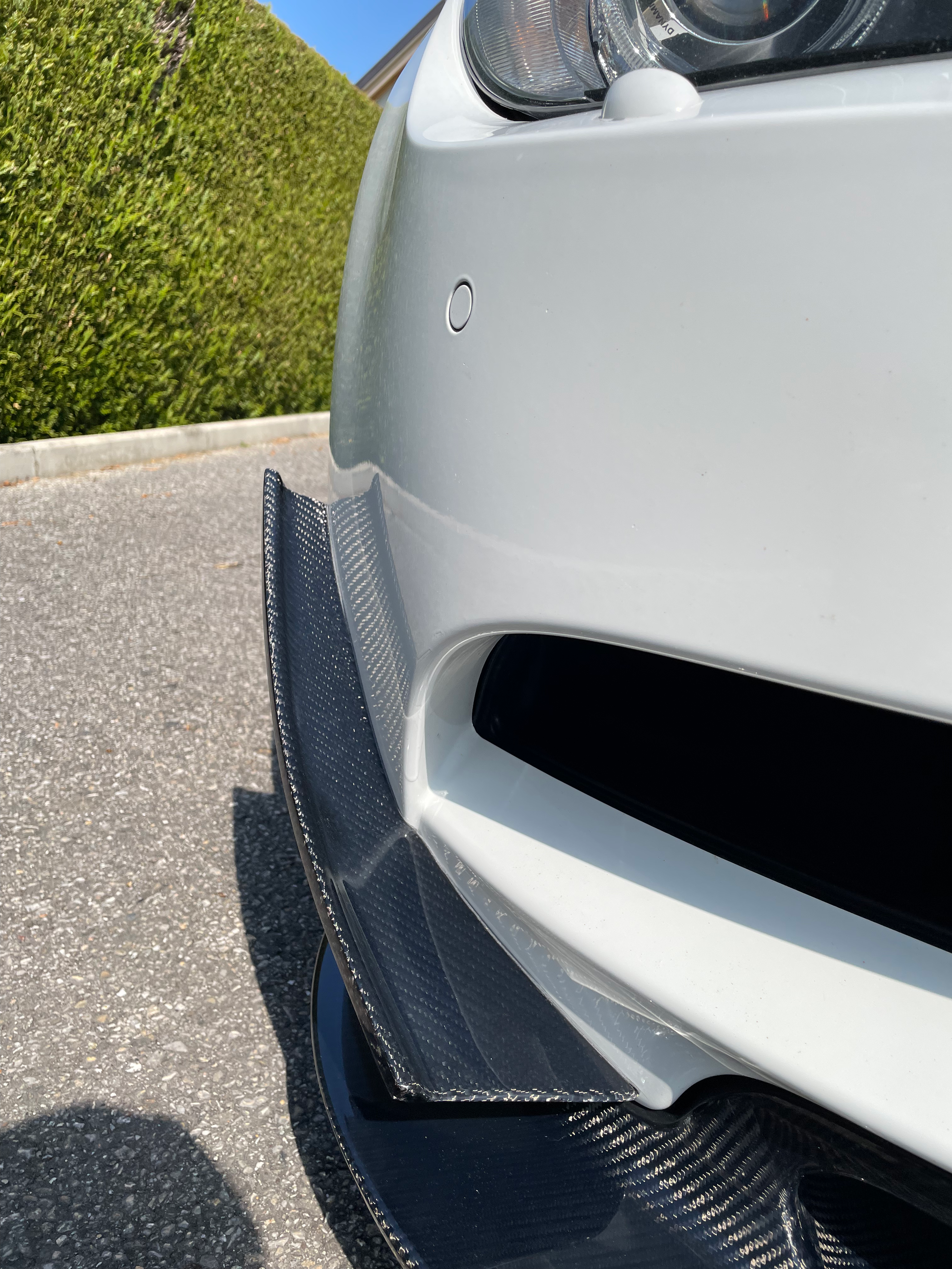 CARBON FACTORY FRONT BUMPER CANARDS BMW M3 E90/E92/E93 | SWISS HOMOLOGATED