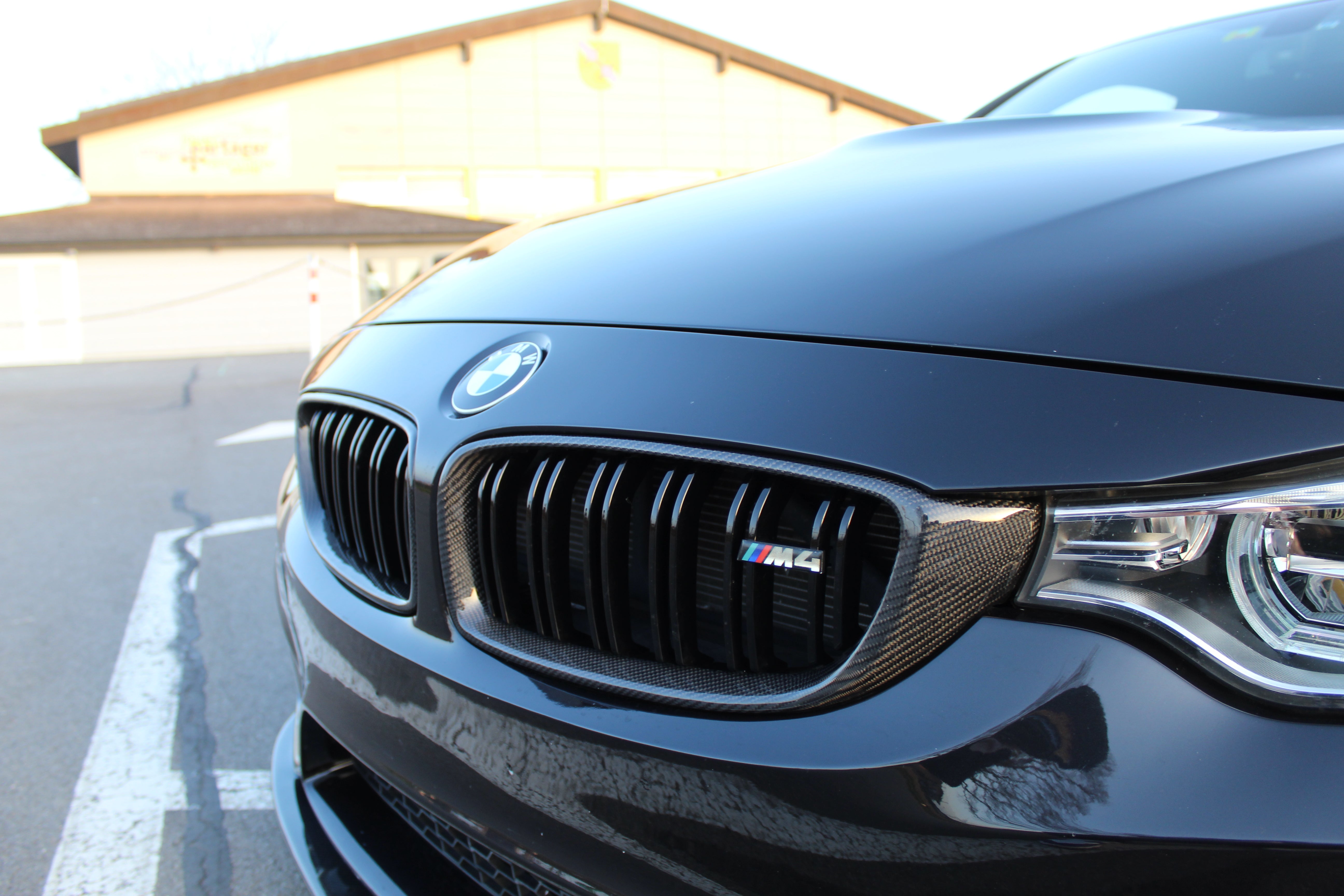 CT CARBON FRONT GRILLS BMW M3/M4 F8X | SWISS HOMOLOGATED