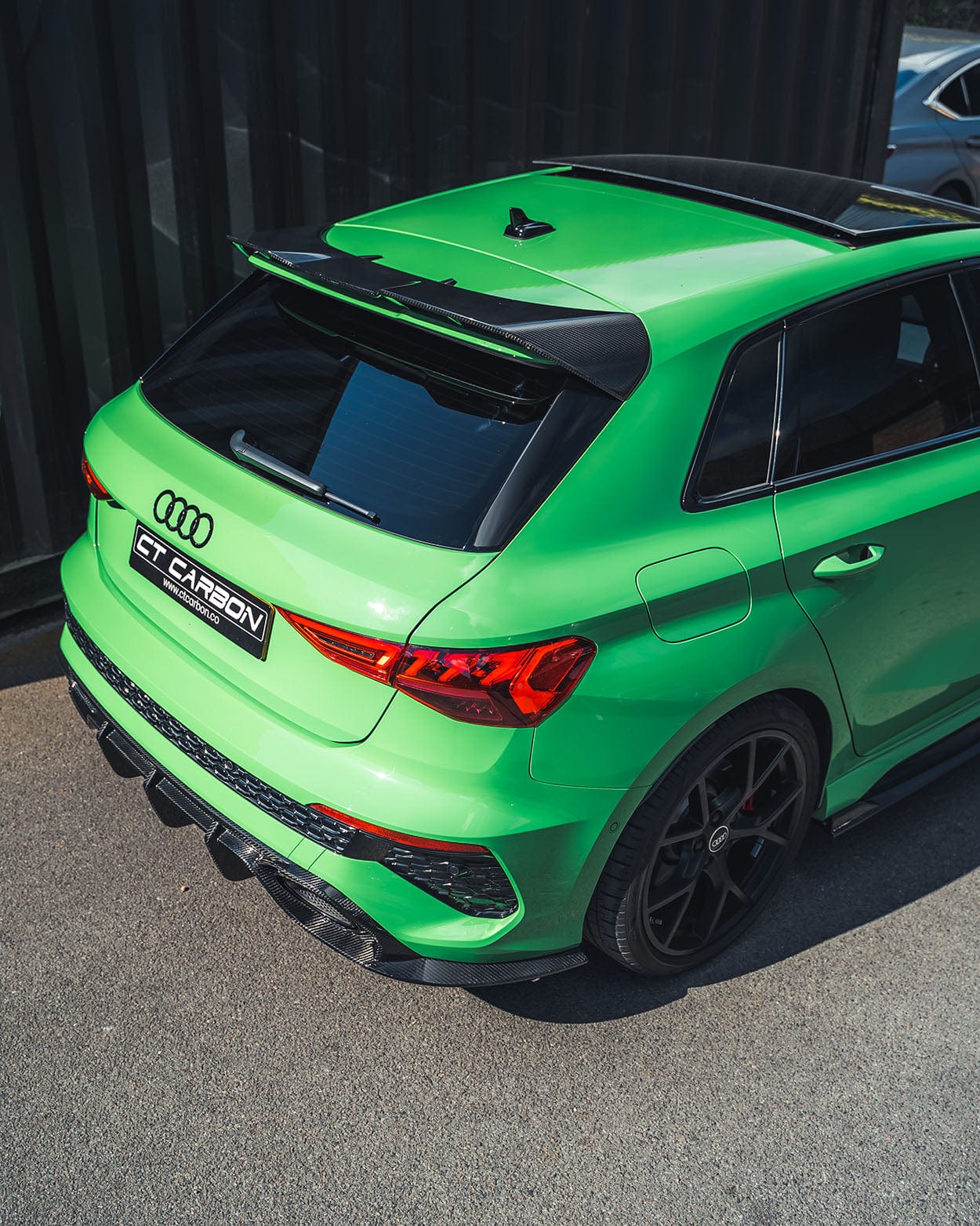 CT CARBON DIFFUSER AUDI RS3 8Y 22-24 SPORTBACK - CT DESIGN | SWISS HOMOLOGATED