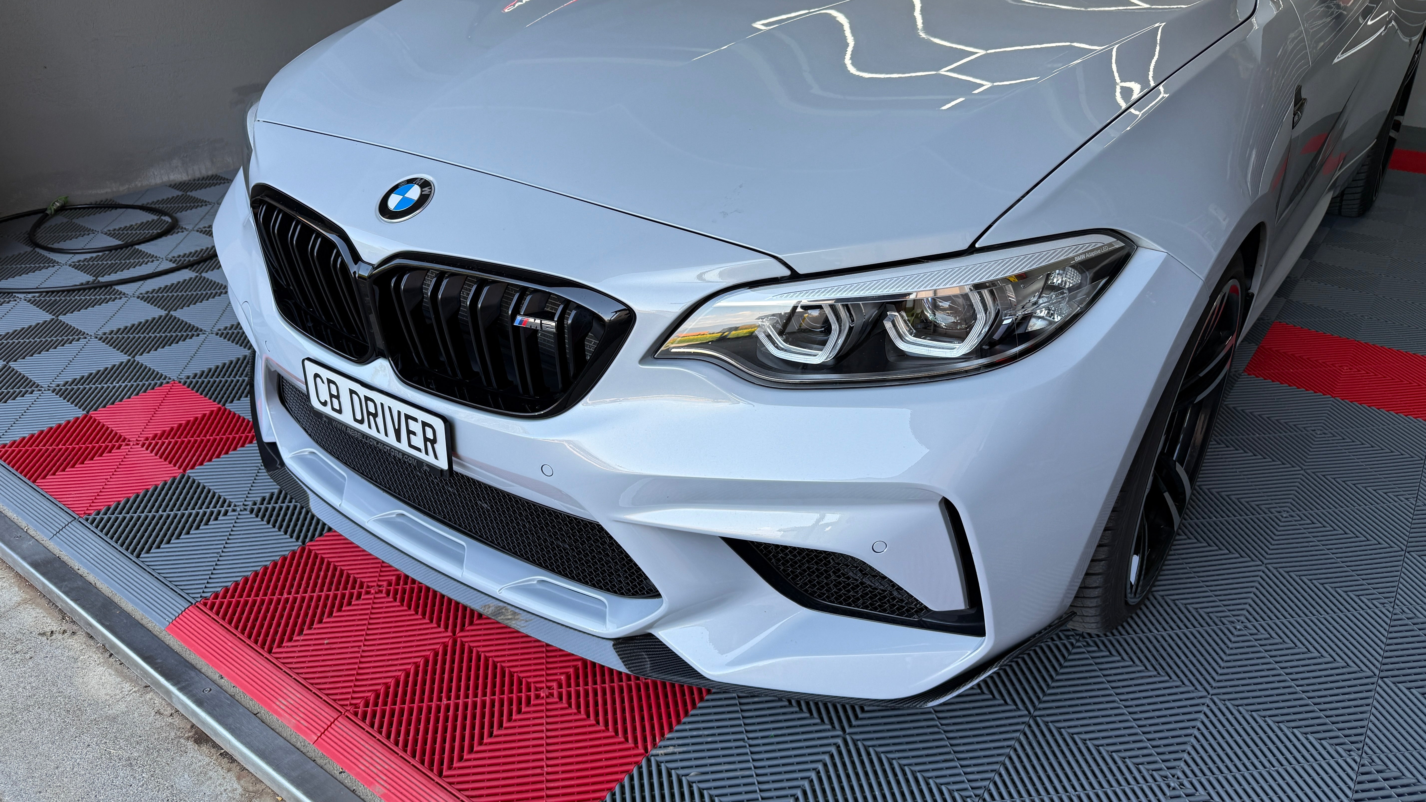 CT CARBON FRONT LIP BMW F87 M2C - MP STYLE | SWISS HOMOLOGATED