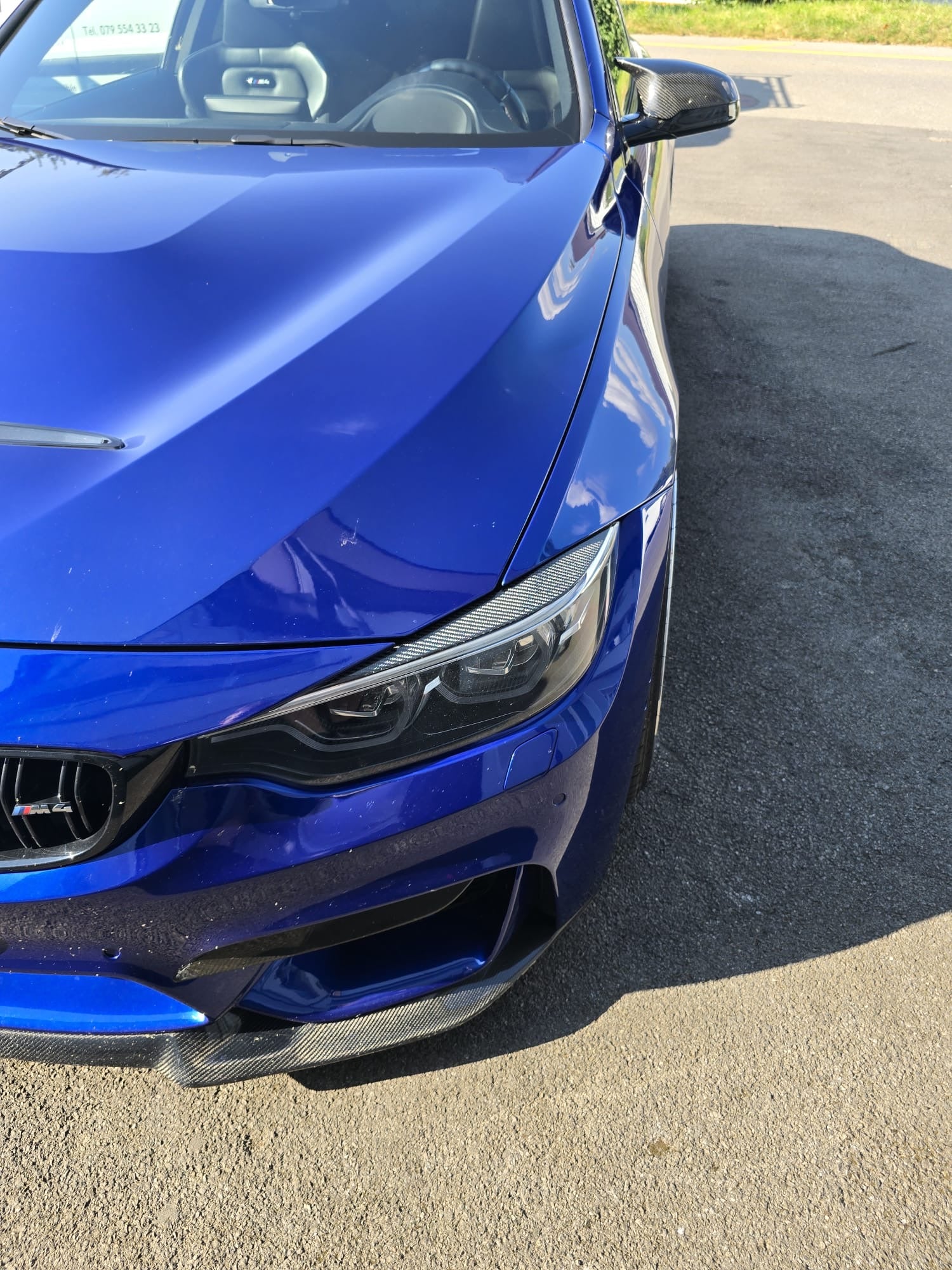 CT CARBON HEADLIGHT TRIMS BMW M3/M4 F8X | SWISS HOMOLOGATED