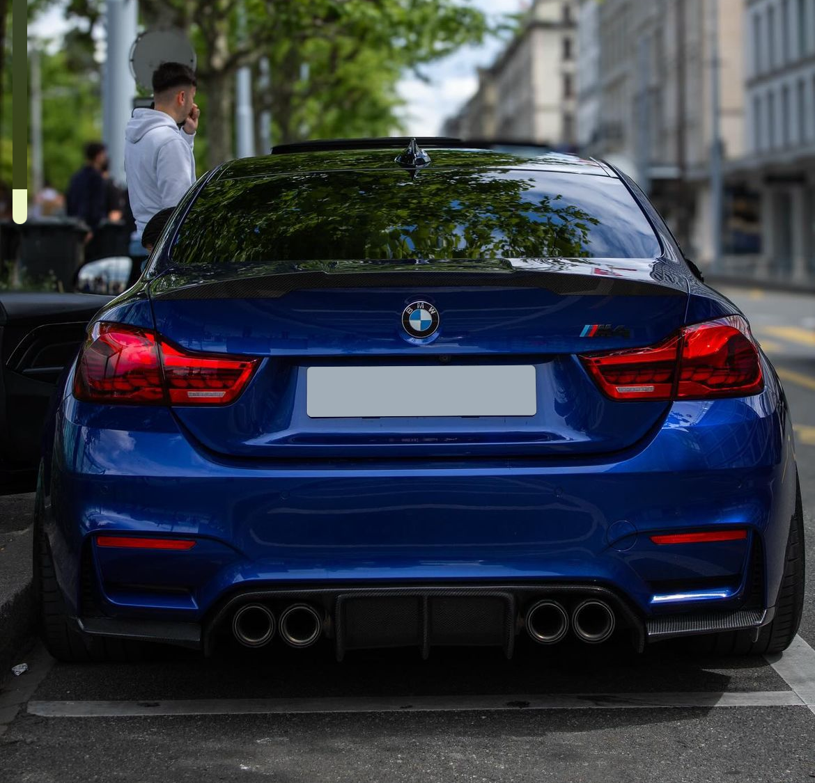 CT CARBON DIFFUSER BMW M3/M4 F8X - V STYLE | SWISS HOMOLOGATED
