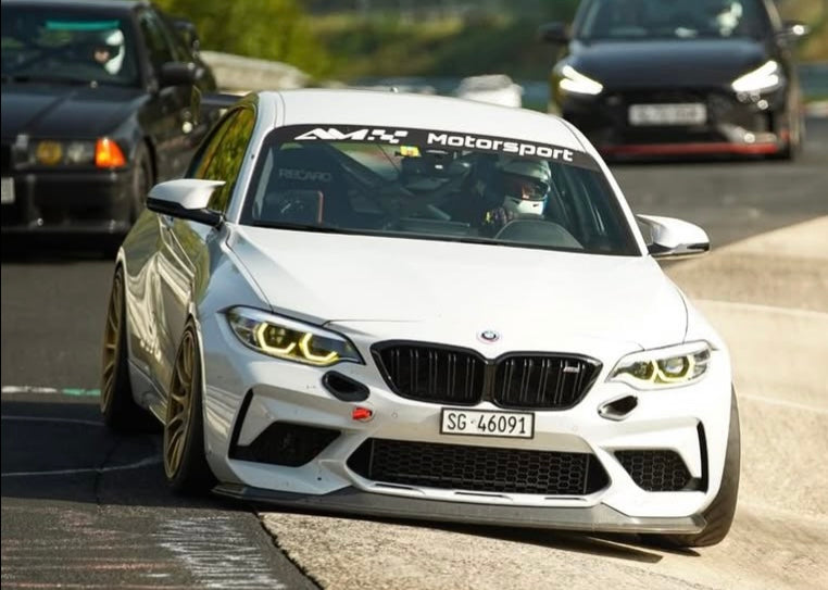 AM CARBON FRONT LIP BMW M2 COMPETITION - GT4 | SWISS HO