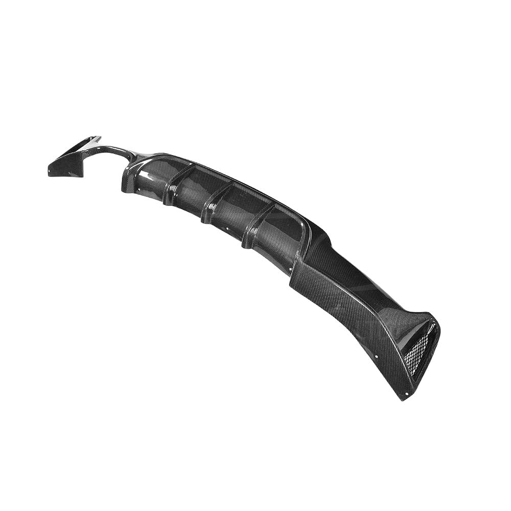 CT CARBON BMW F32, F33 & F36 4 SERIES CARBON FIBRE DIFFUSER - TWIN EXHAUST | SWISS HOMOLOGATED