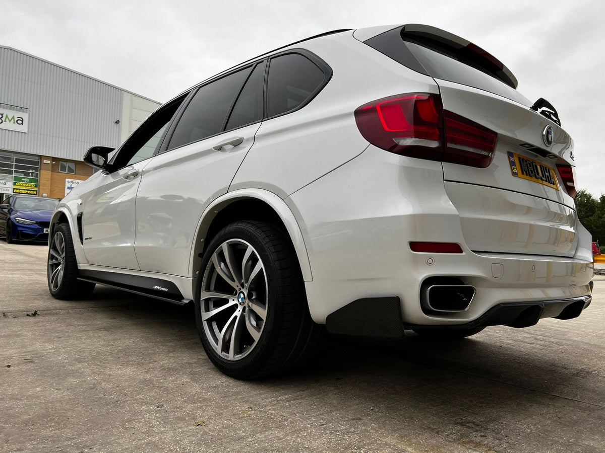 CT CARBON BMW F15 X5 CARBON FIBRE REAR CANARDS | SWISS HOMOLOGATED
