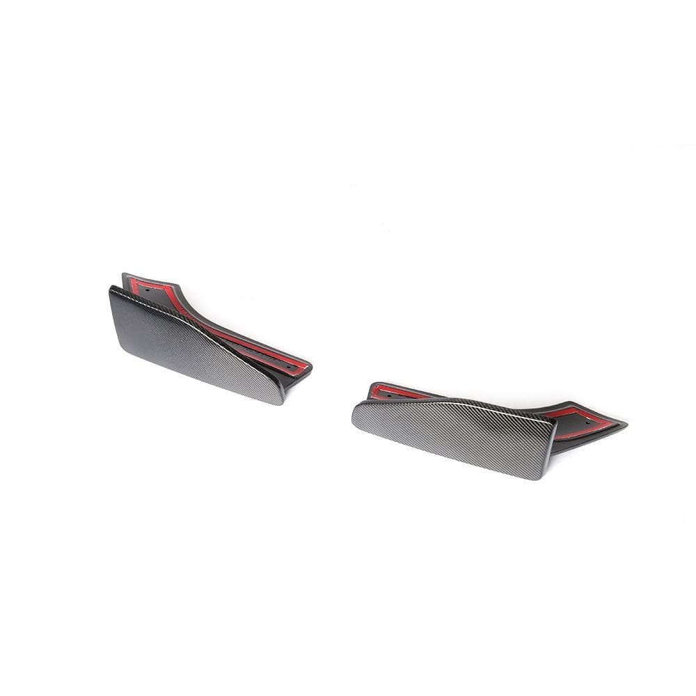 CT CARBON BMW F15 X5 CARBON FIBRE REAR CANARDS | SWISS HOMOLOGATED