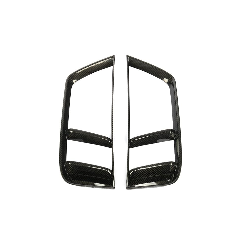 CT CARBON AUDI R8 V10 GEN 2 CARBON FIBRE REAR SIDE GRILLES | SWISS HOMOLOGATED